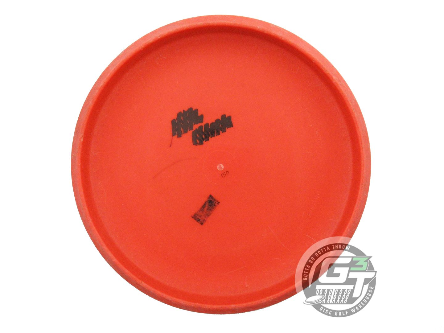 USED Innova DX Aviar 150g Orange Silver Foil Putter Golf Disc