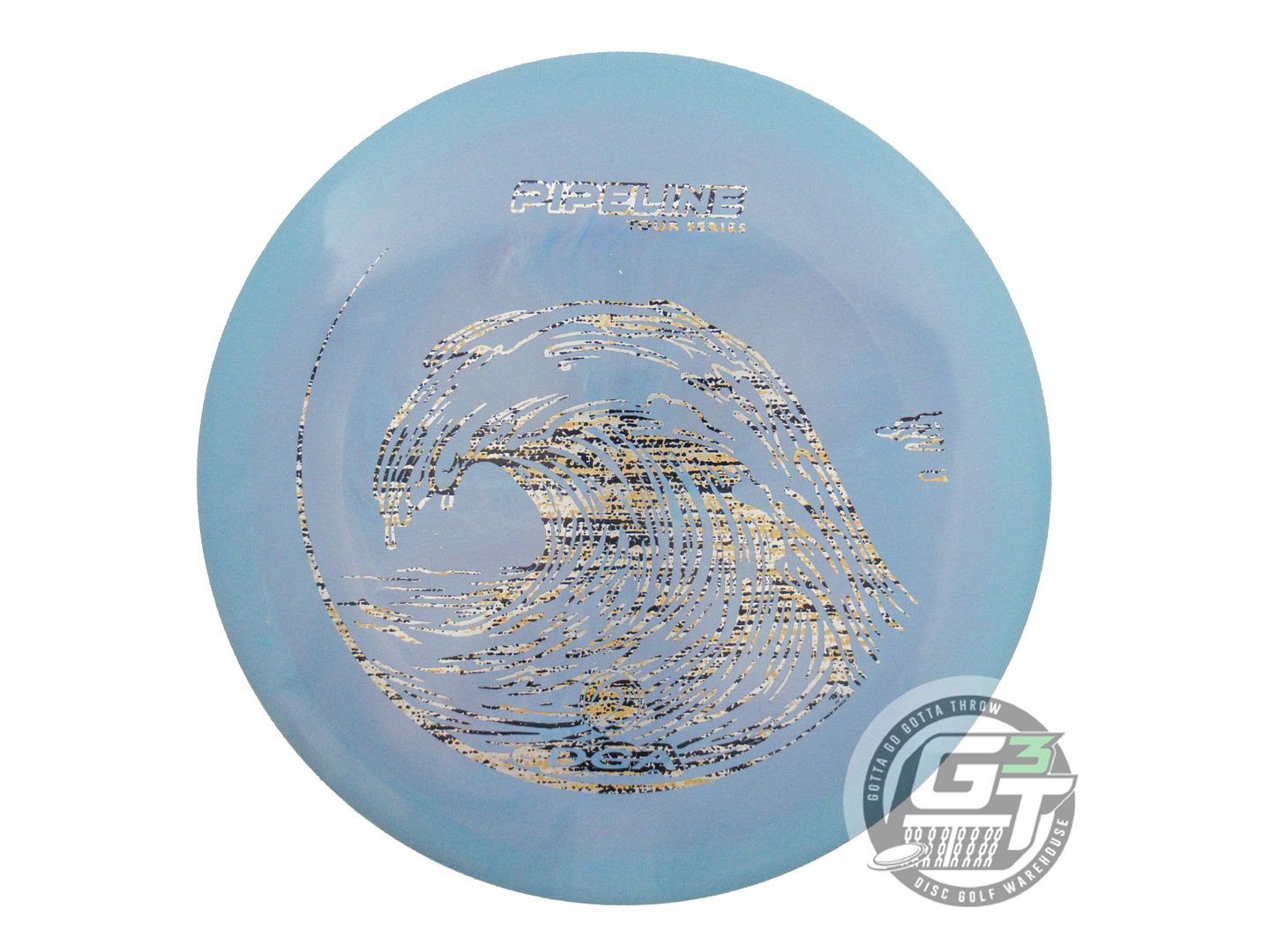 NOS DGA ProLine Flex Pipeline 175g Teal Black Static Foil Fairway Driver Disc