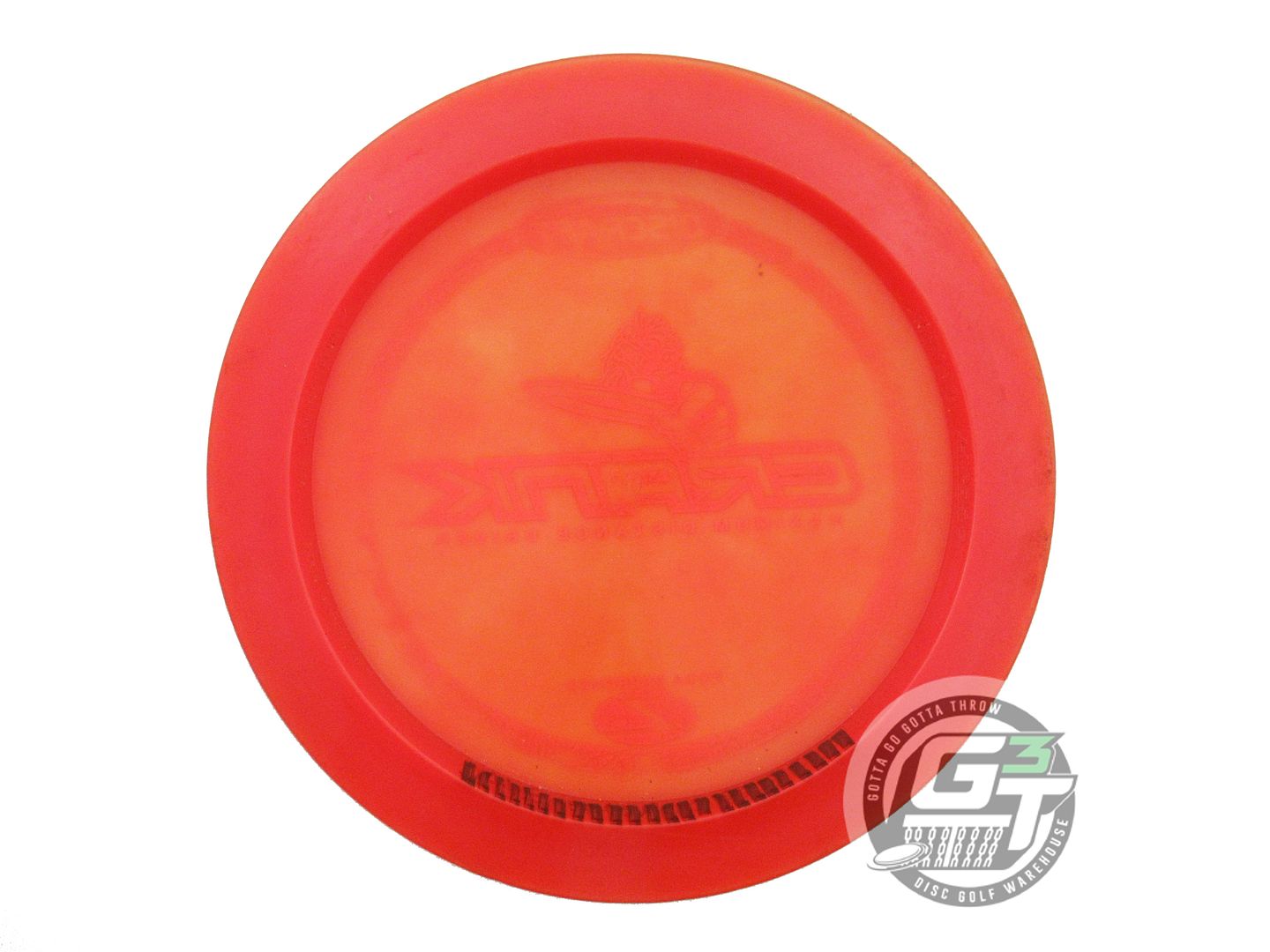 USED Discraft Z Crank 175g Red White Stamp Distance Driver Golf Disc