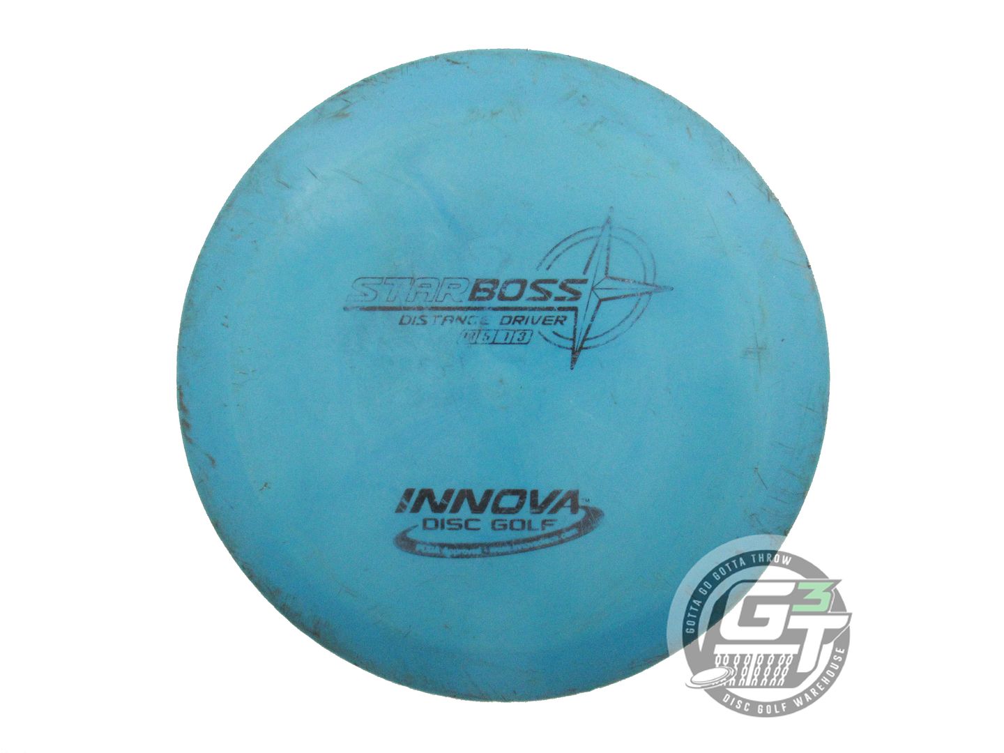 USED Innova Star Boss 175g Teal Black Stamp Distance Driver Golf Disc