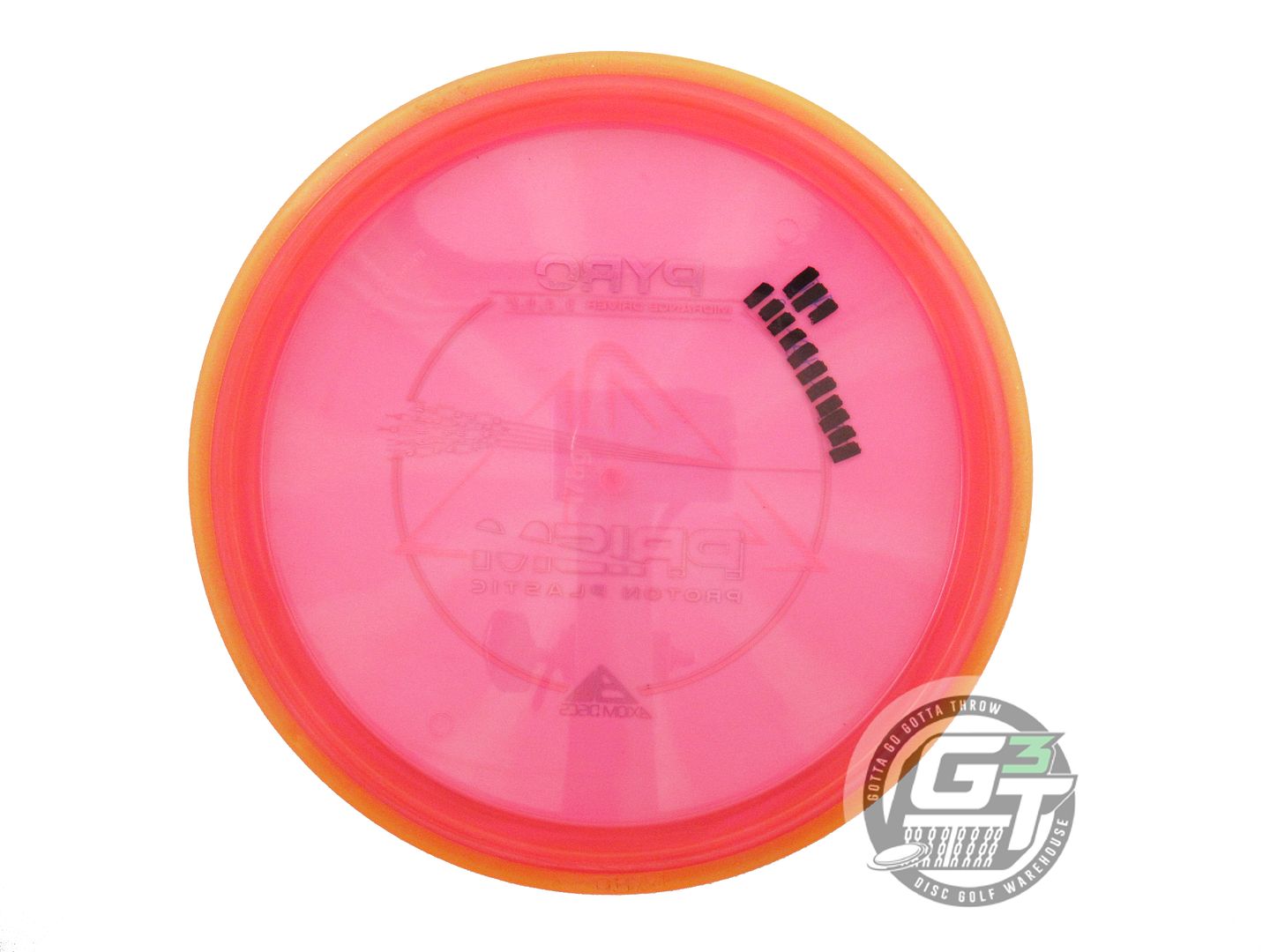 USED Axiom Discs Prism Proton Pyro 178g Pink Marigold Rim Midrange Golf Disc
