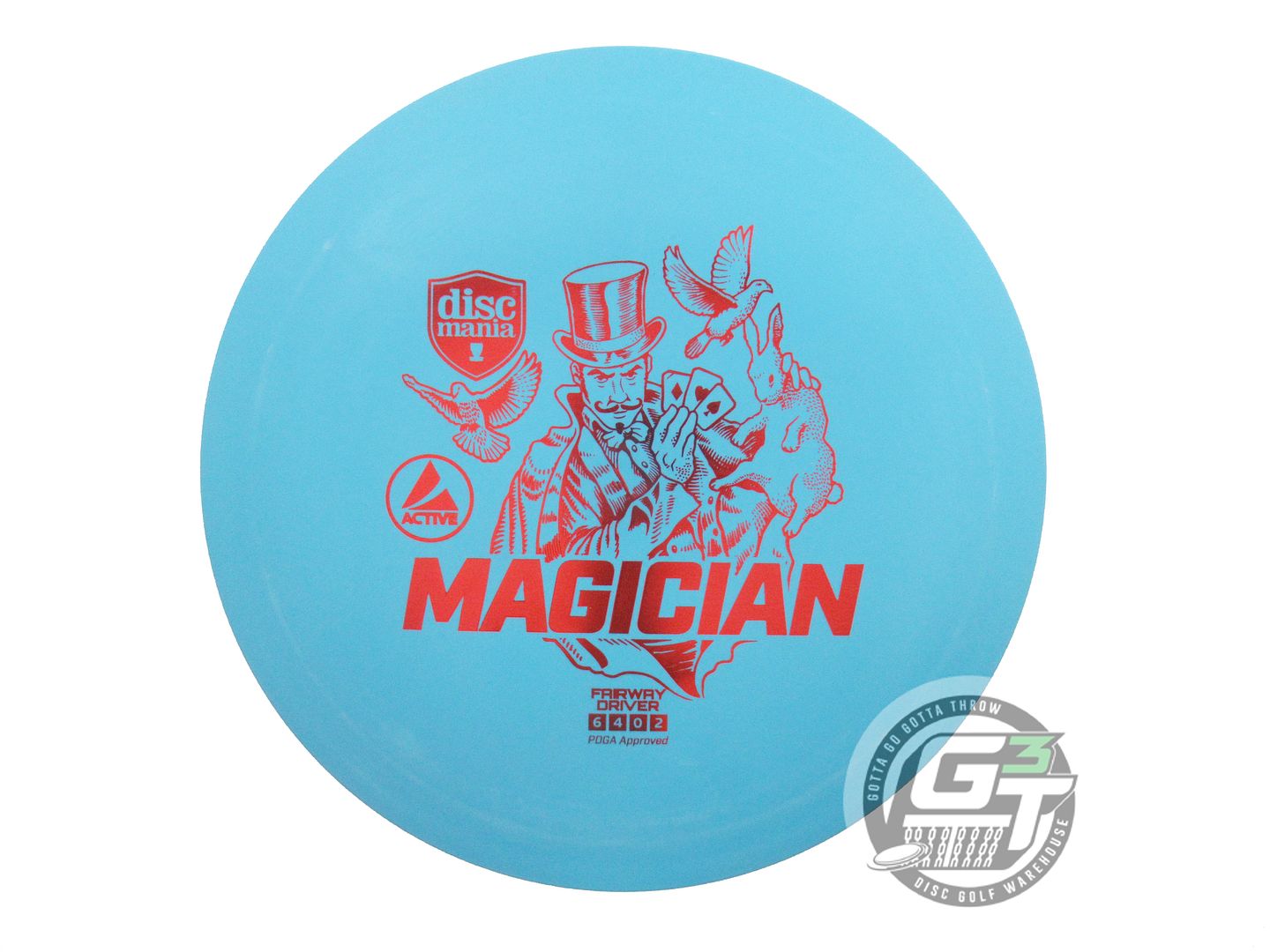 Discmania Active Base Magician Fairway Driver Golf Disc (Individually Listed)