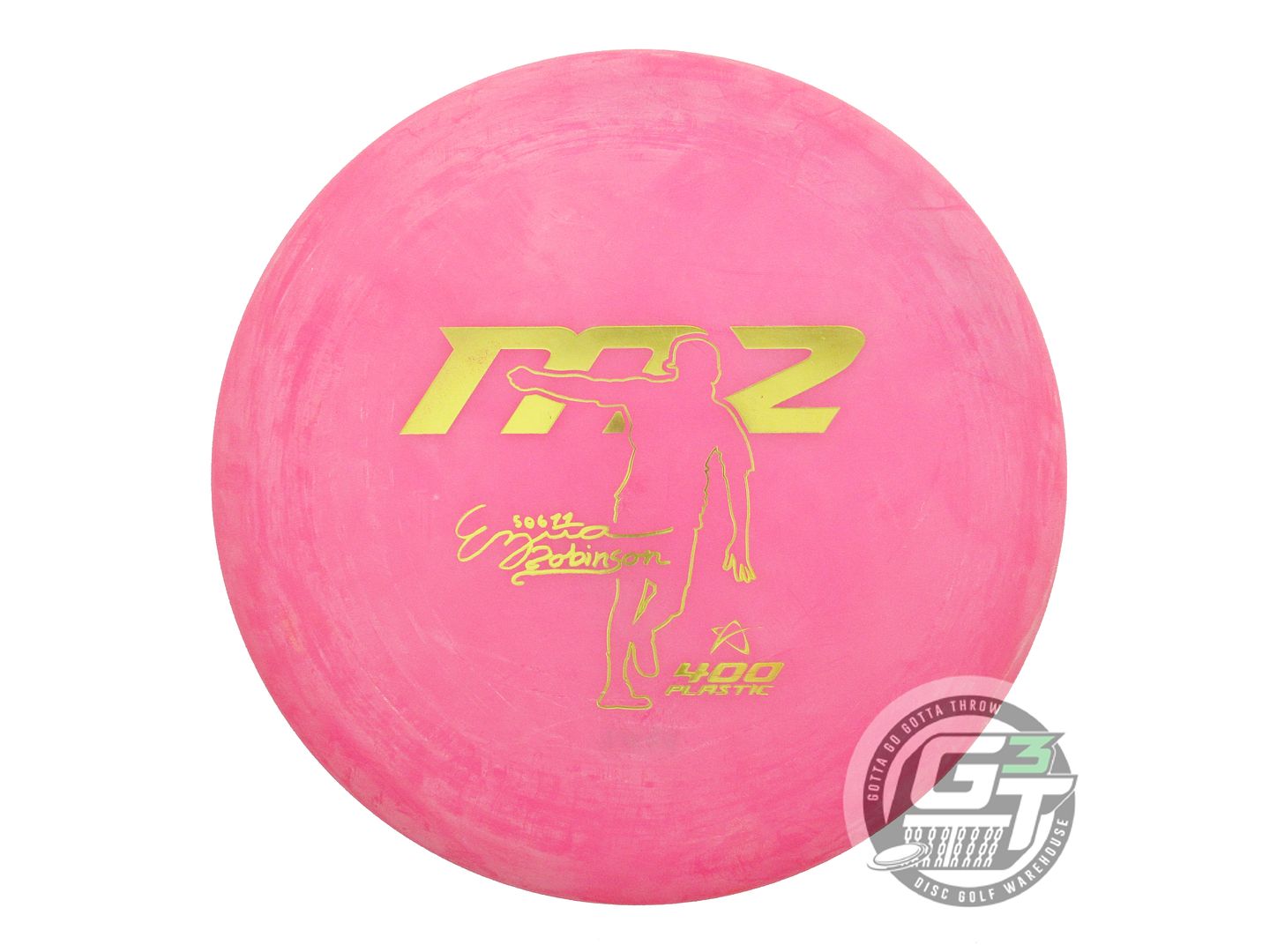 USED Prodigy Discs 400 M2 178g Pink Gold Foil CHALKY Midrange Golf Disc