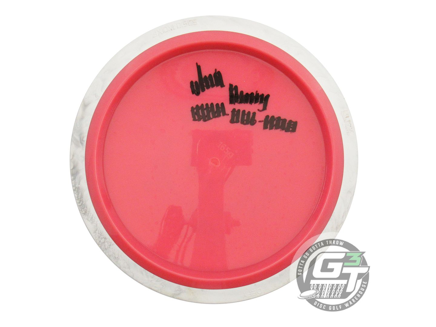 USED Axiom Discs Neutron Defy 165g Pink White Rim Distance Driver Golf Disc