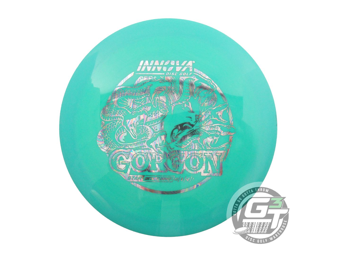 USED Innova Star Gorgon 174g Seafoam Oil Slick Foil Distance Driver Golf Disc
