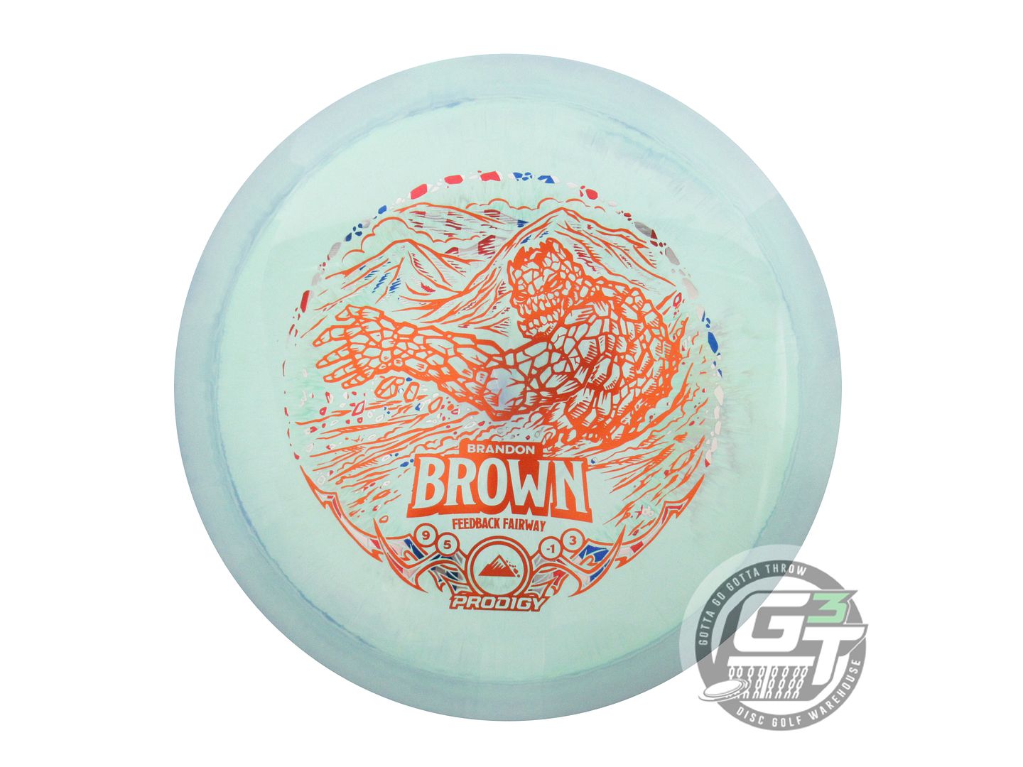 Prodigy Limited Edition 2025 Signature Series Brandon Brown 400 Spectrum Feedback Fairway Driver Golf Disc (Individually Listed)