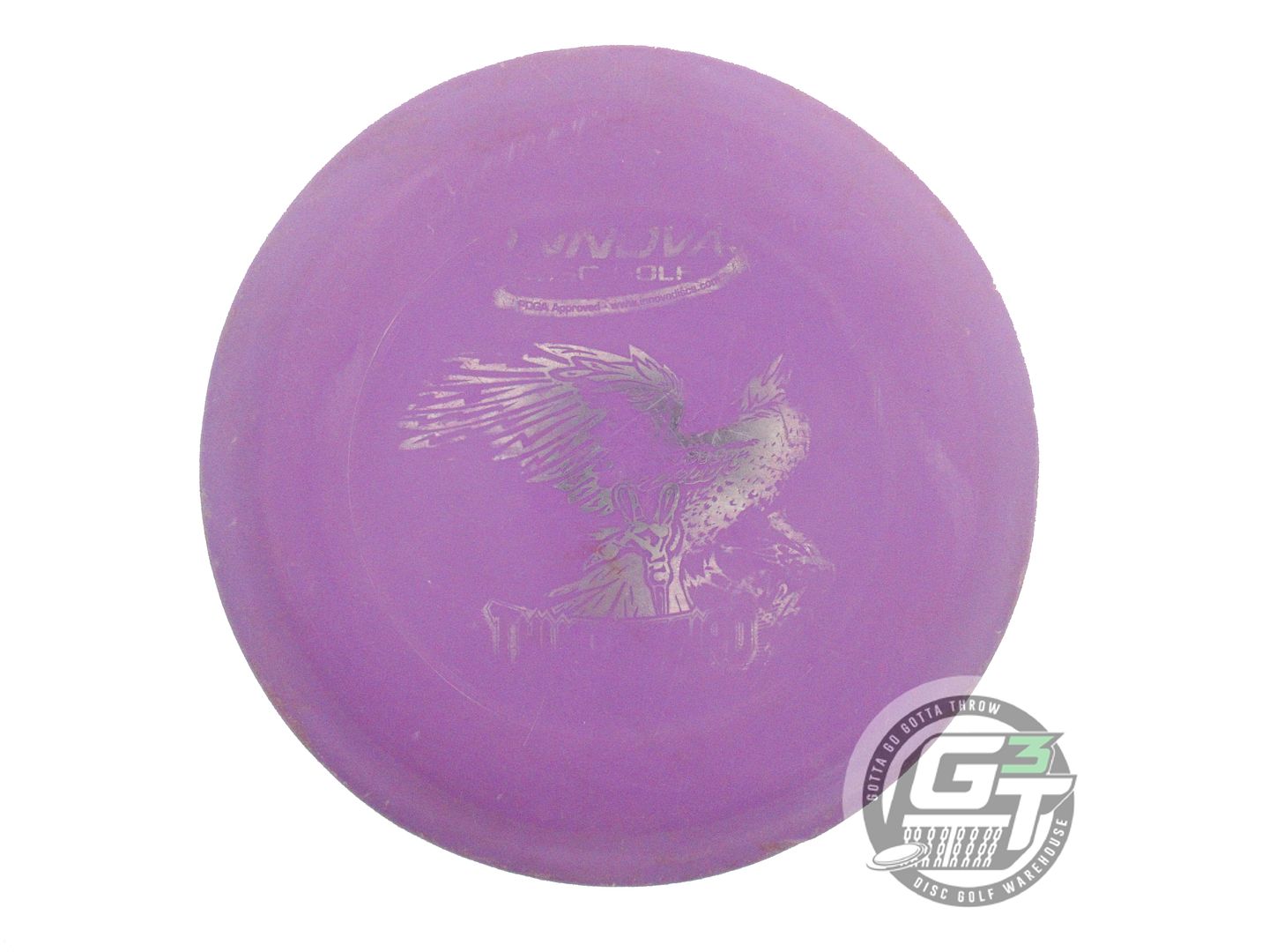 USED Innova DX Thunderbird 169g Purple Silver Foil Distance Driver Golf Disc