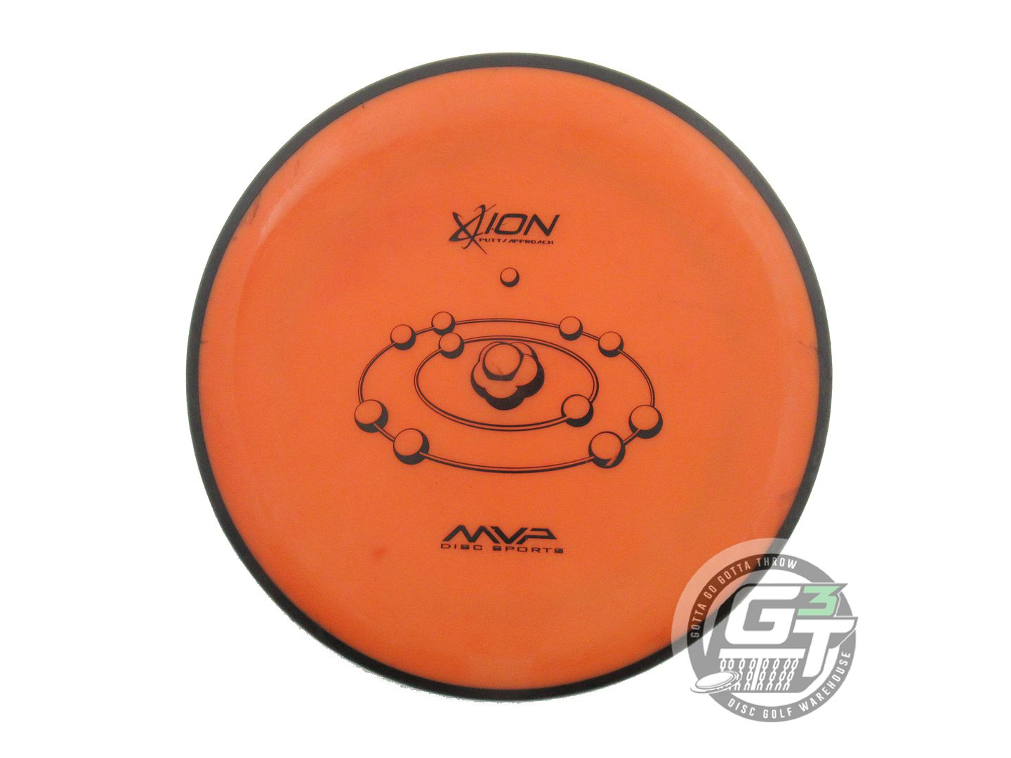 USED MVP Disc Sports 3RD GEN Neutron Ion 173g Orange PFN OOP Putter Golf Disc