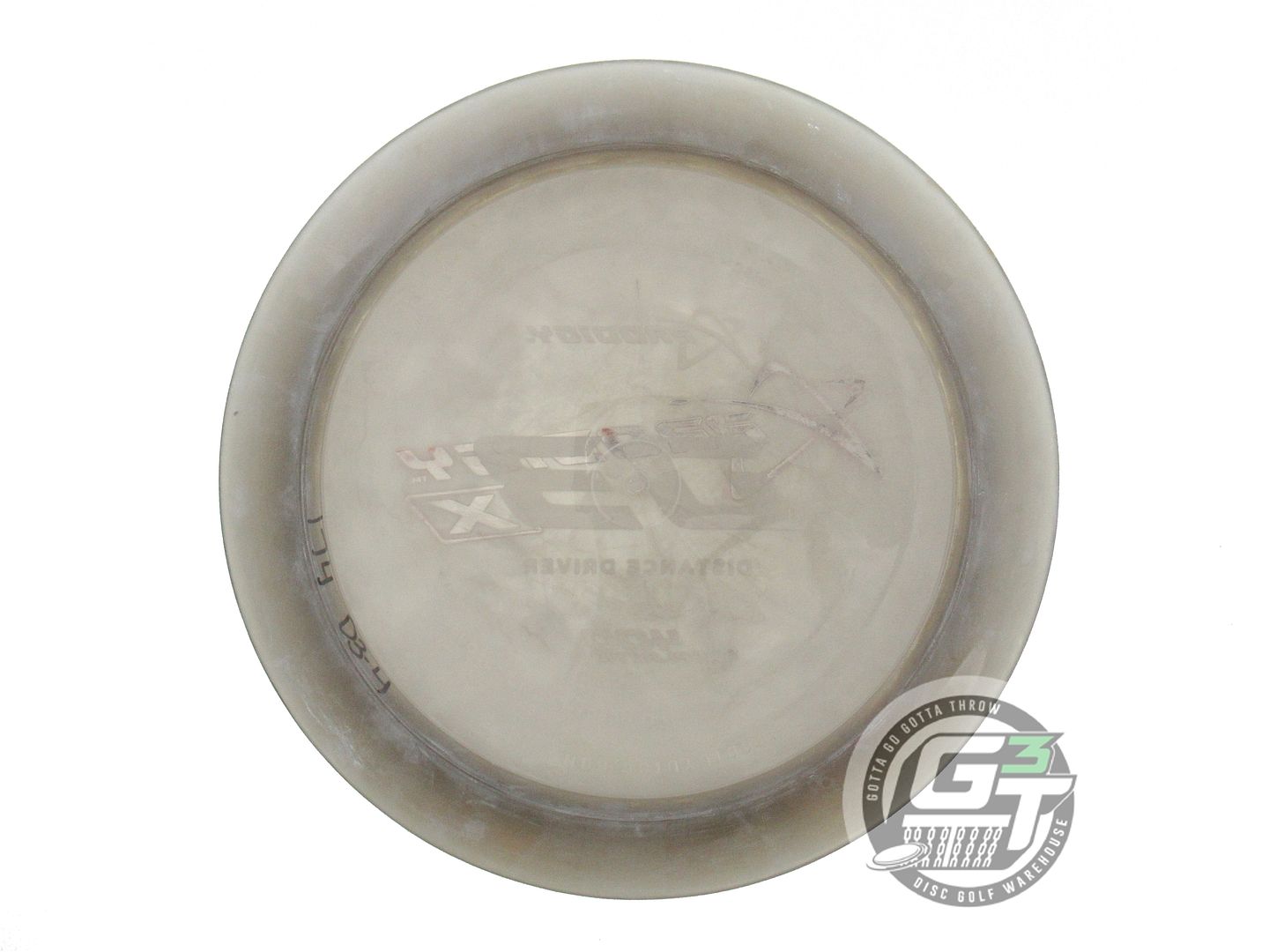 USED Prodigy Discs X-OUT 400 D3 174g Gray CHALKY Distance Driver Golf Disc