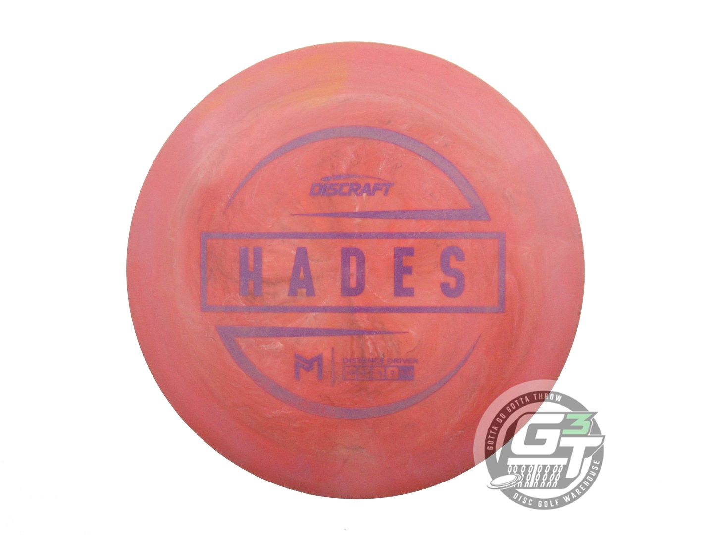 USED Discraft [McBETH] ESP Hades 175g Pink Purple Stamp Driver Golf Disc