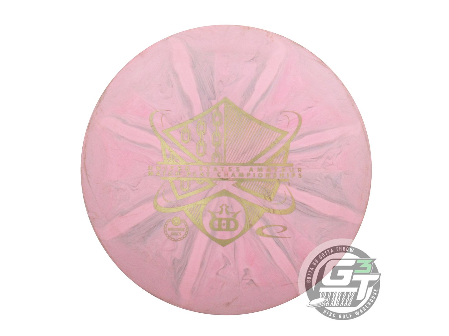 USED Dynamic Discs [MATCH PLAY] Fuzion Burst Maverick 172g Pink Driver Golf Disc