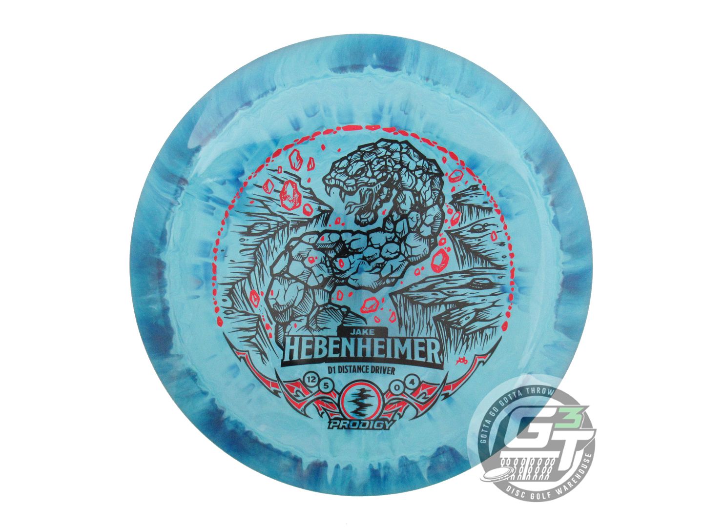 Prodigy Limited Edition 2025 Signature Series Jake Hebenheimer 750 Spectrum D1 Distance Driver Golf Disc (Individually Listed)