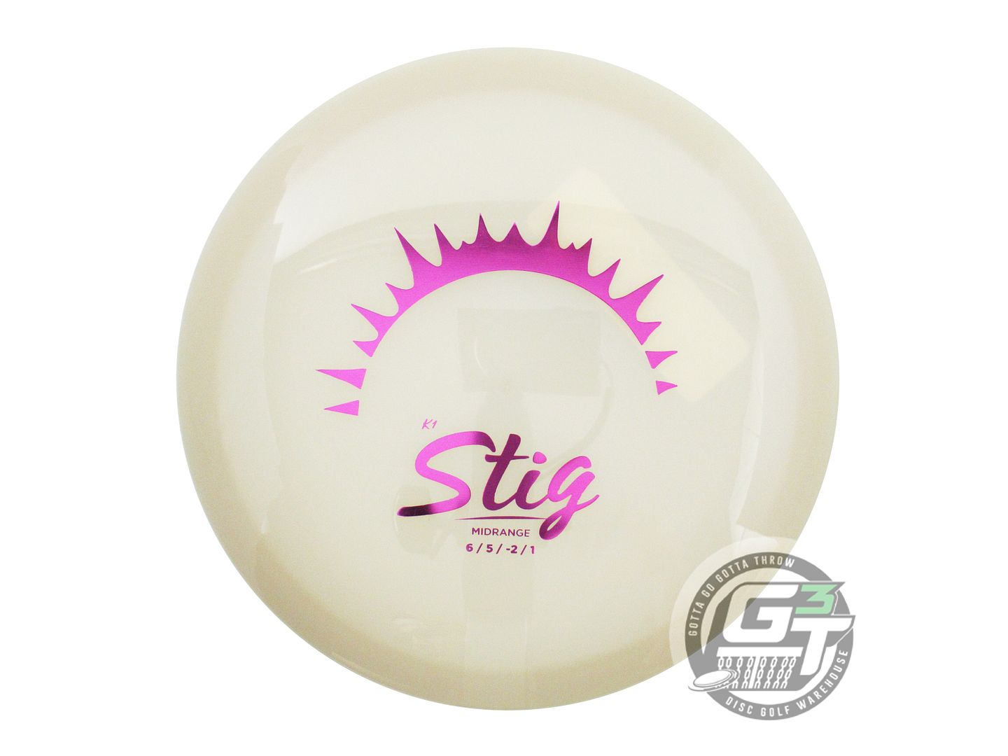Kastaplast Glow K1 Stig Midrange Golf Disc (Individually Listed)