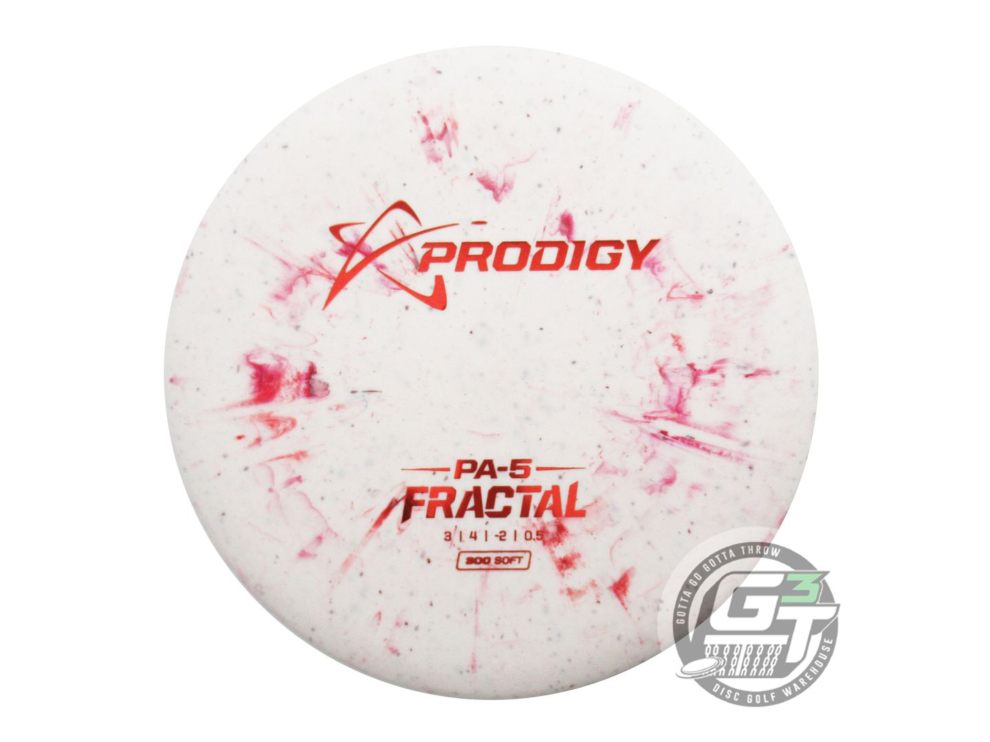 Prodigy 300 Soft Fractal PA5 Putter Golf Disc (Individually Listed)