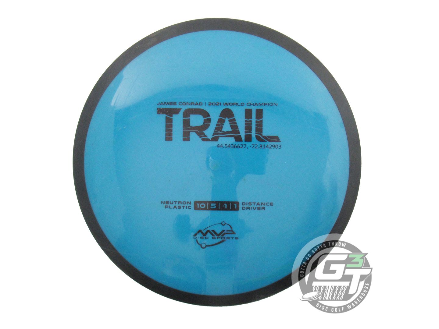 USED MVP Disc Sports [CONRAD] Neutron Trail 173g Teal Distance Driver Golf Disc