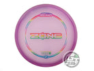 USED Discraft Z Zone 174g Purple Rainbow Laser Foil Putter Golf Disc