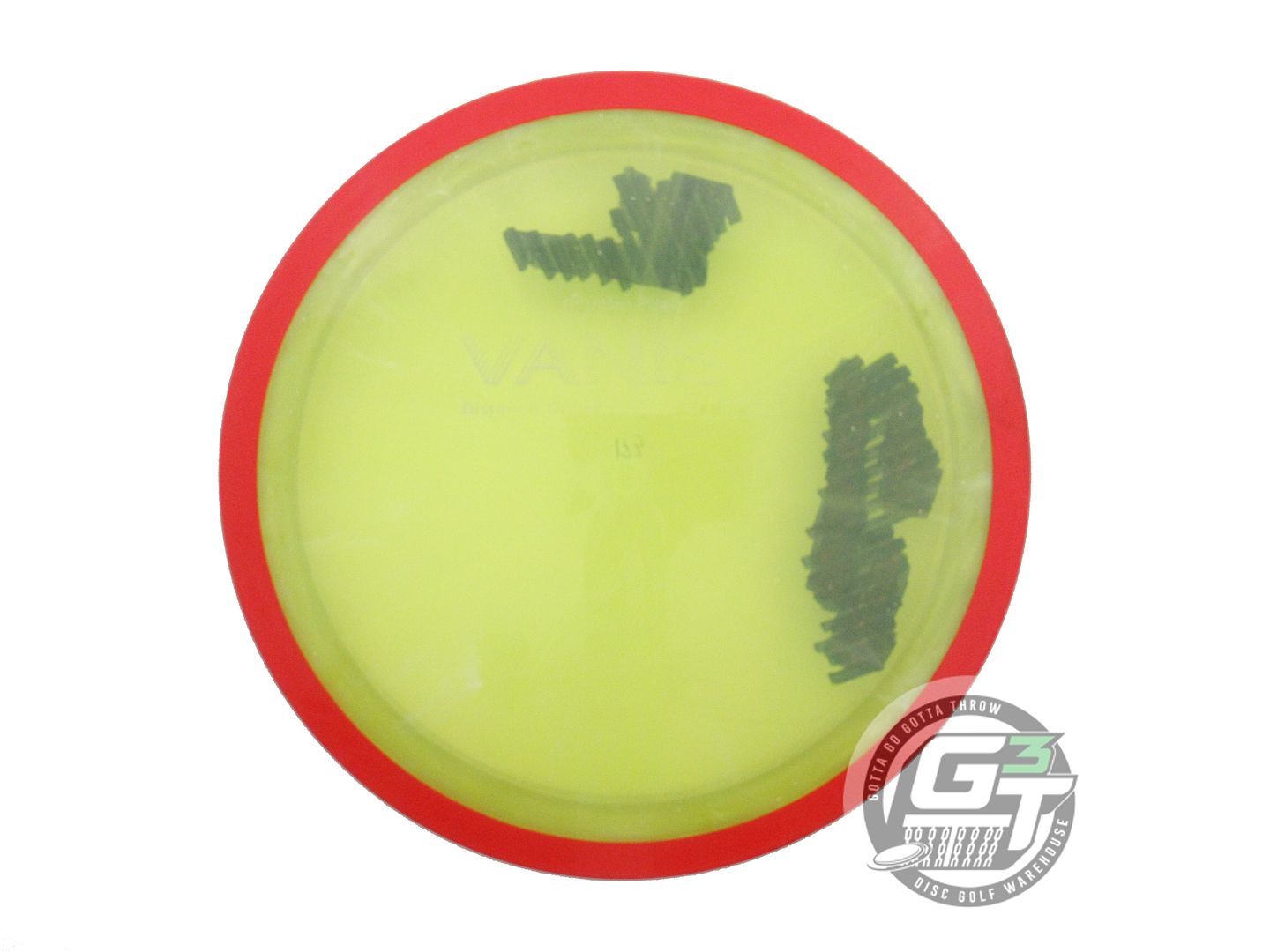 USED Axiom Discs Proton Vanish 173g Yellow Red Rim Distance Driver Golf Disc