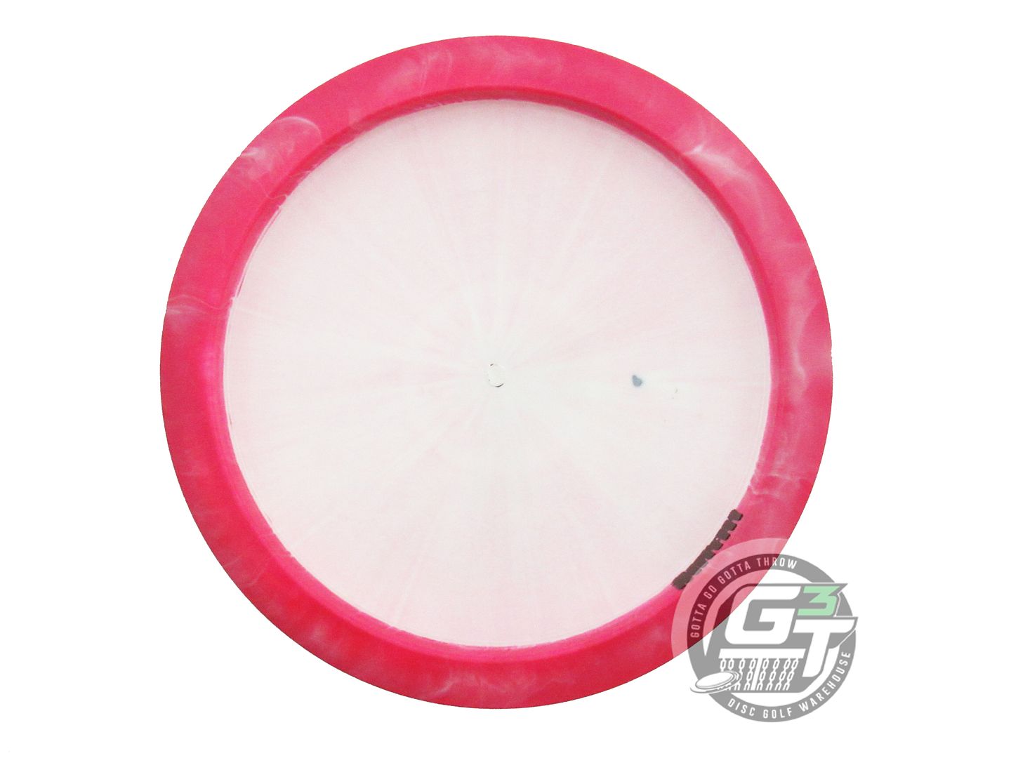 USED Dynamic Discs Fuzion Orbit Vandal 175g Pink-White Distance Driver Golf Disc