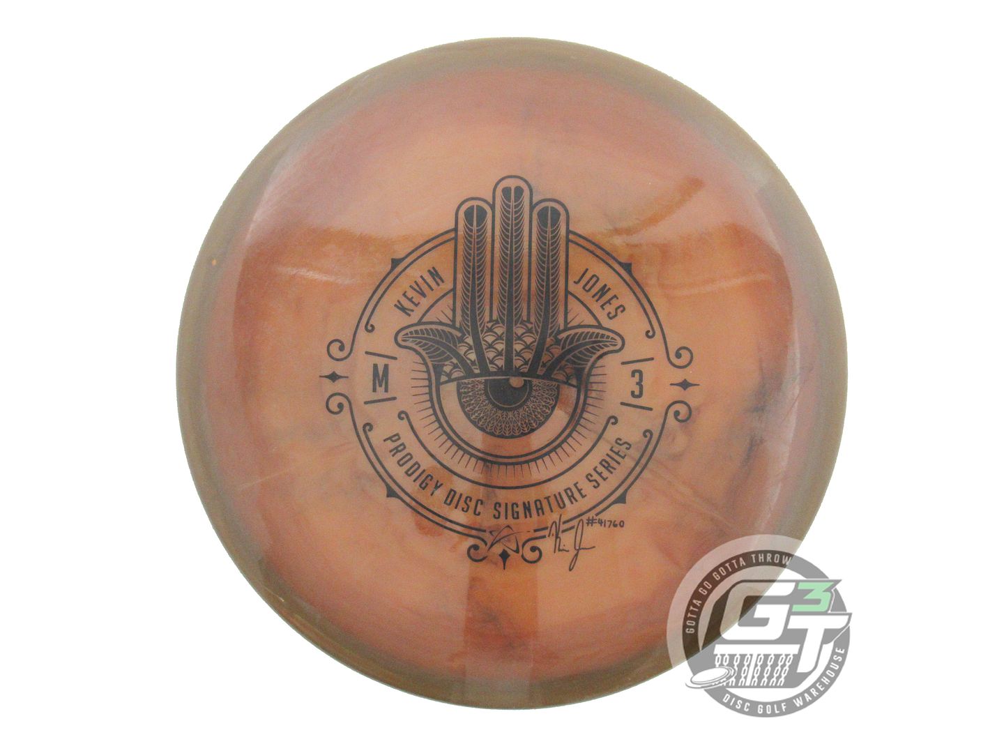 USED Prodigy Discs [JONES] 750 Spectrum M3 178g Brown Black Stamp Midrange Disc