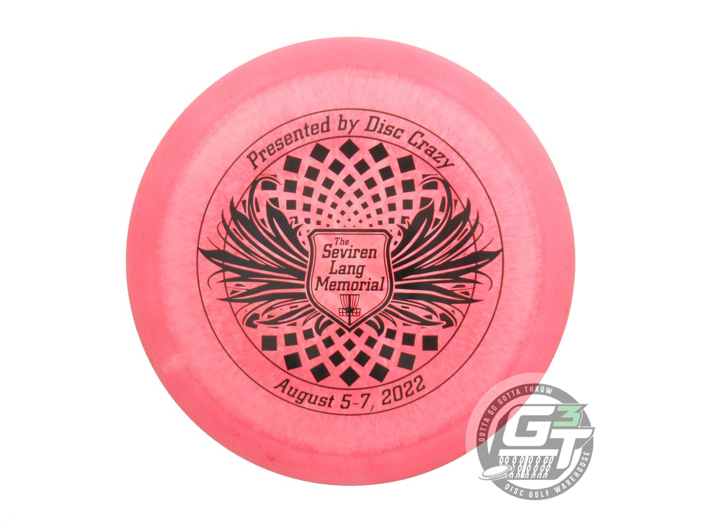USED Discraft ESP Force 175g Pink Black Stamp Distance Driver Golf Disc