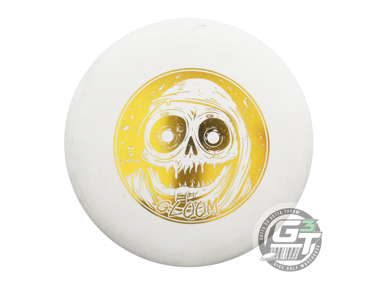 USED Doomsday Discs Ration Gloom 172g White Gold Foil Putter Golf Disc