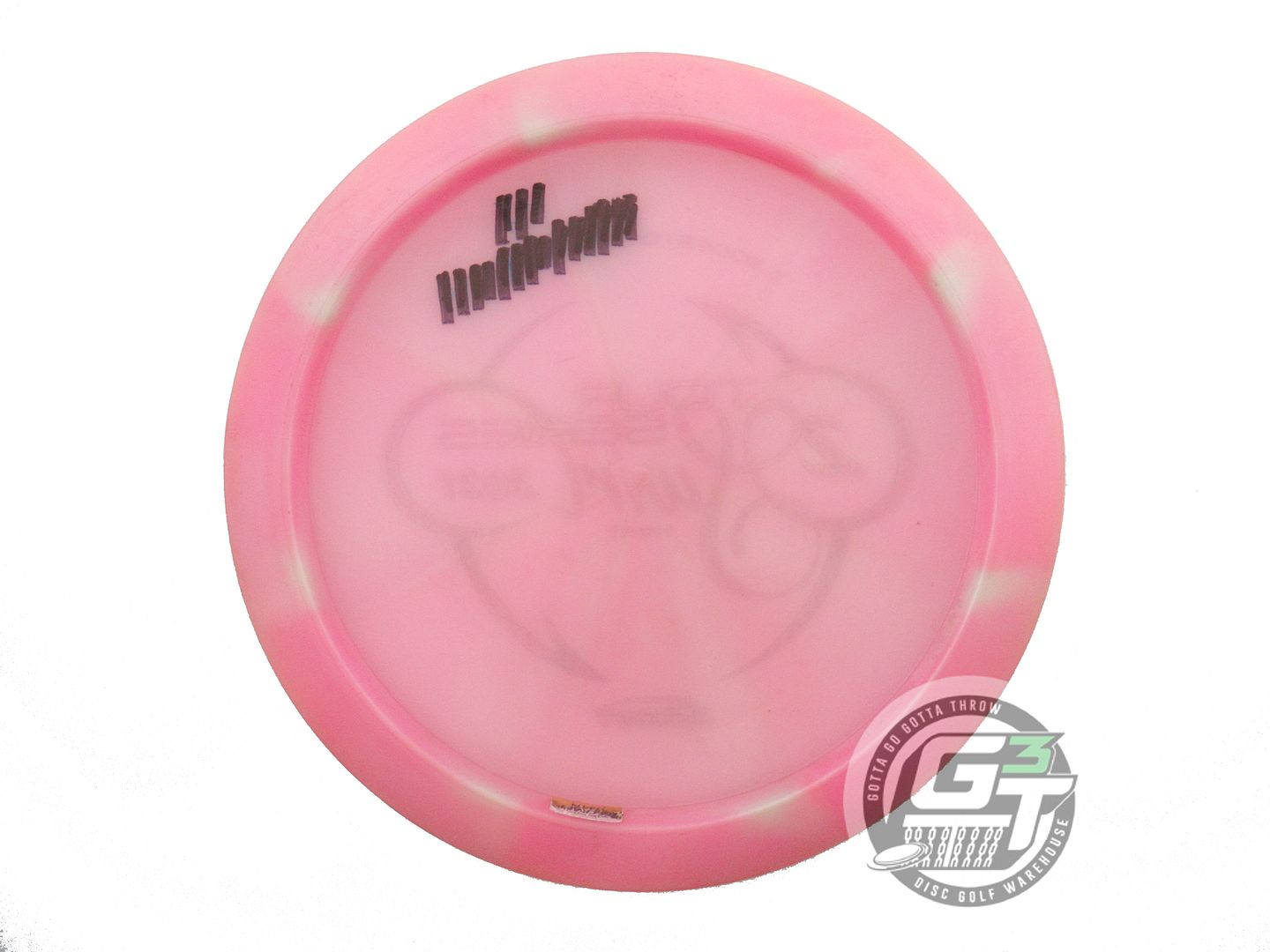 USED Discraft [LEDGESTONE] Z Swirl Heat 175g Pink Silver Shatter Driver Disc