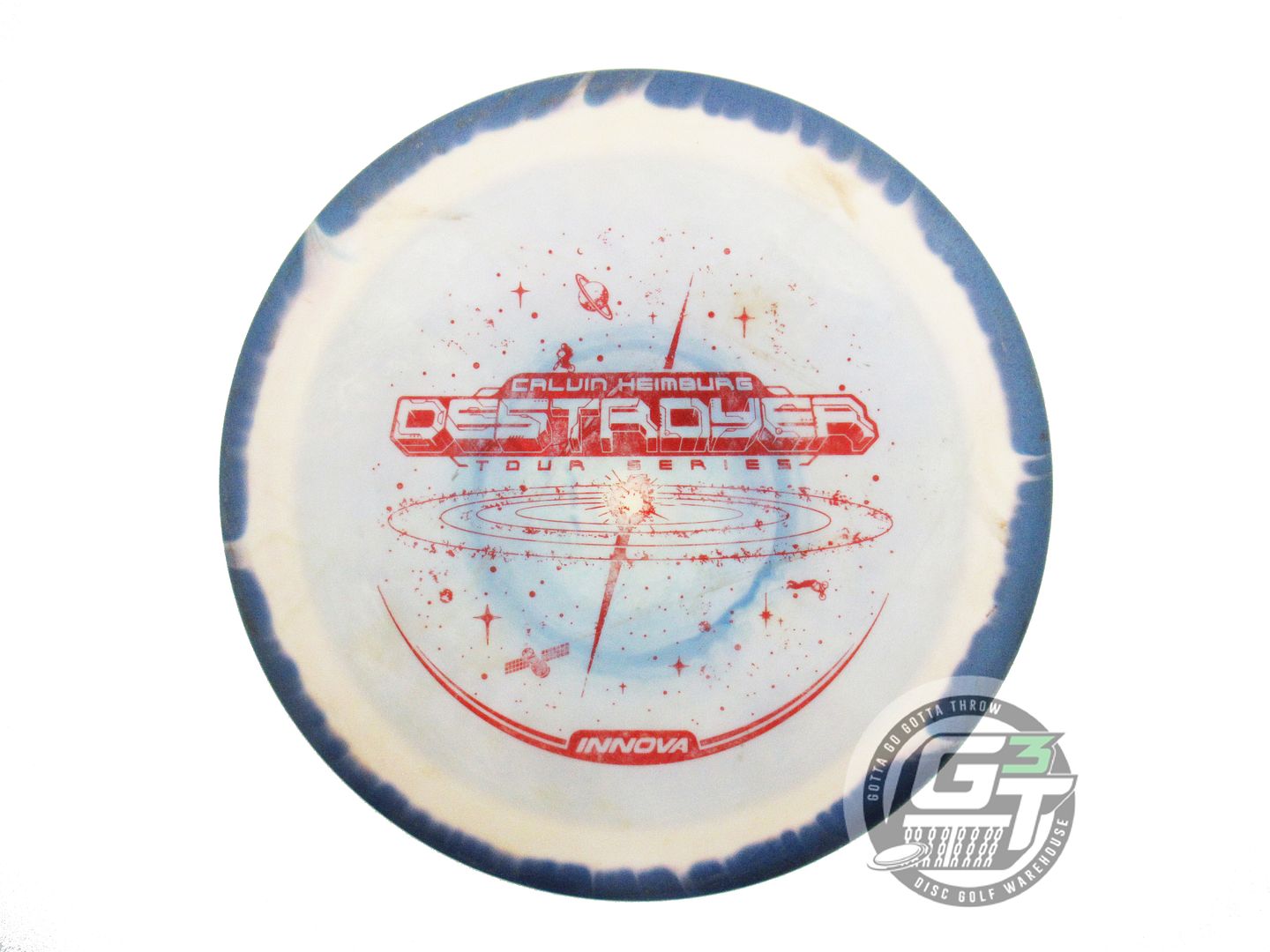 USED Innova [HEIMBURG] Halo Star Destroyer 174g Blue-White Driver Disc
