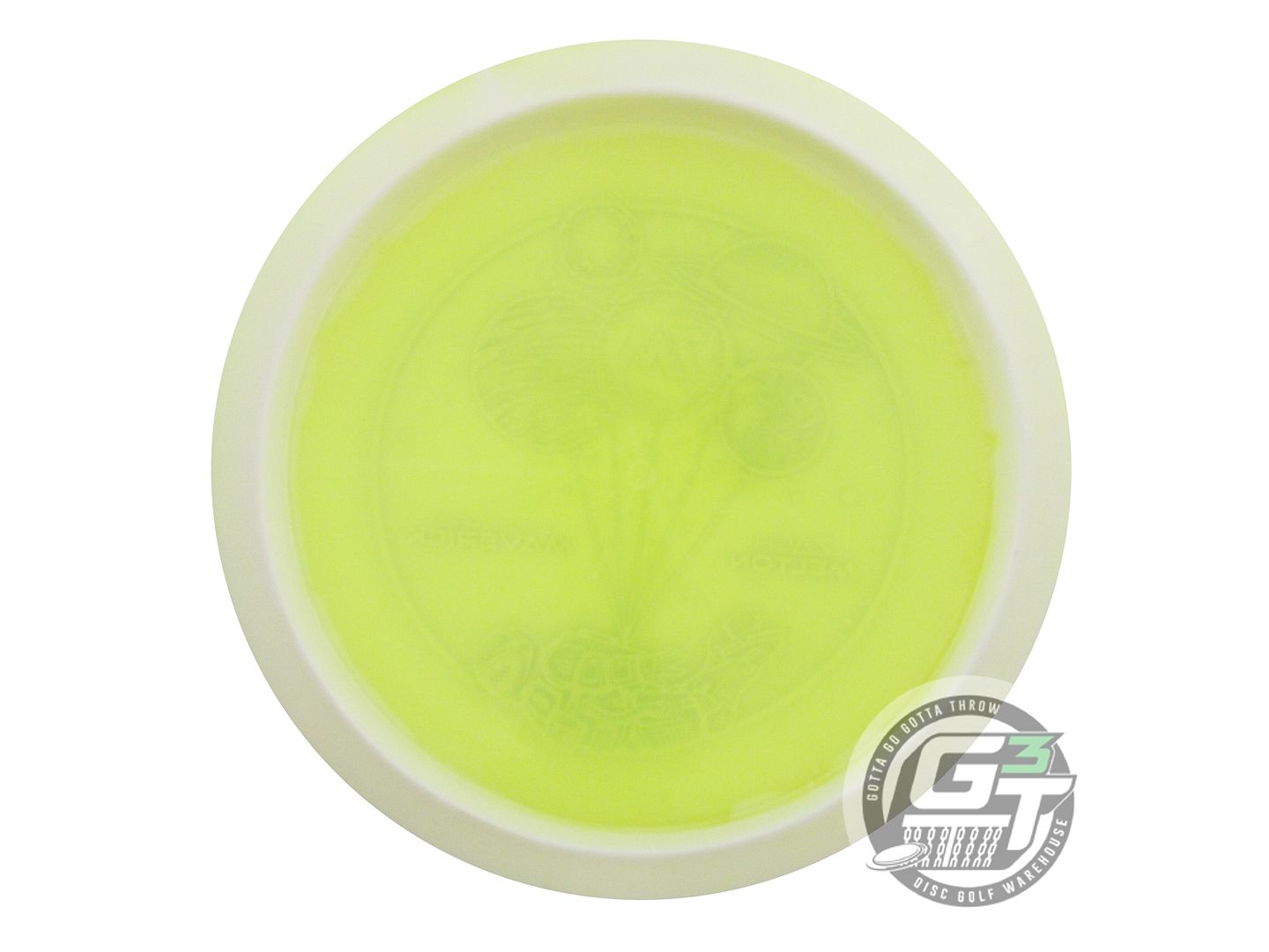 USED Dynamic Discs [MELTON] Lucid-X Orbit Maverick 176g White-Yellow Driver Disc