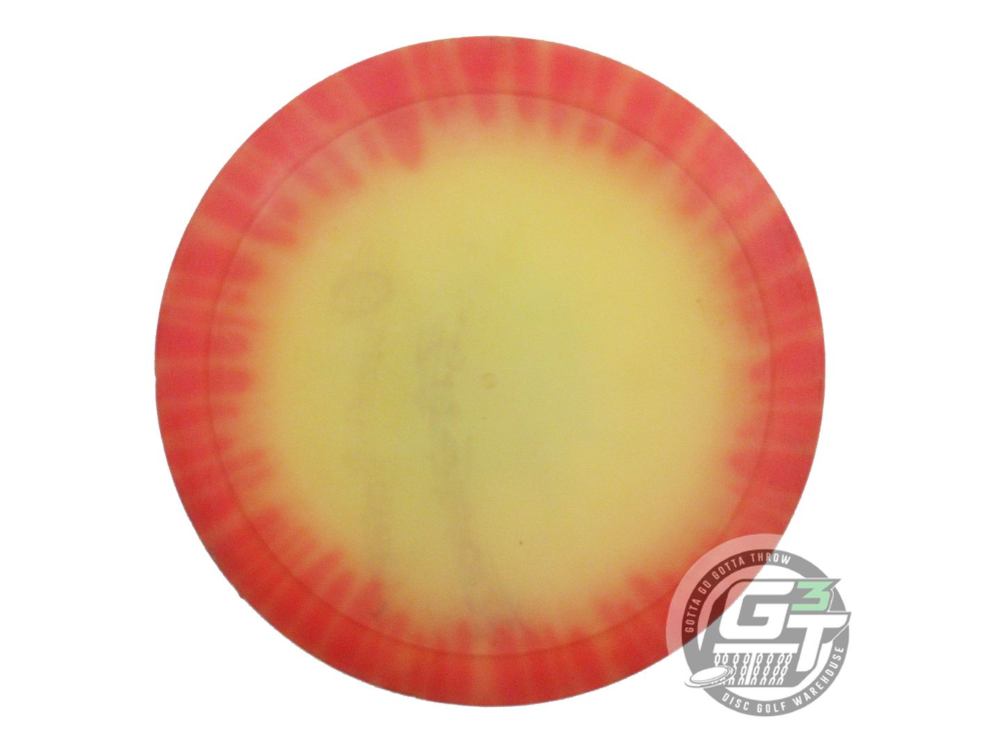USED Discraft FlyDye Z Wildcat 167g Red Burst Distance Driver Golf Disc