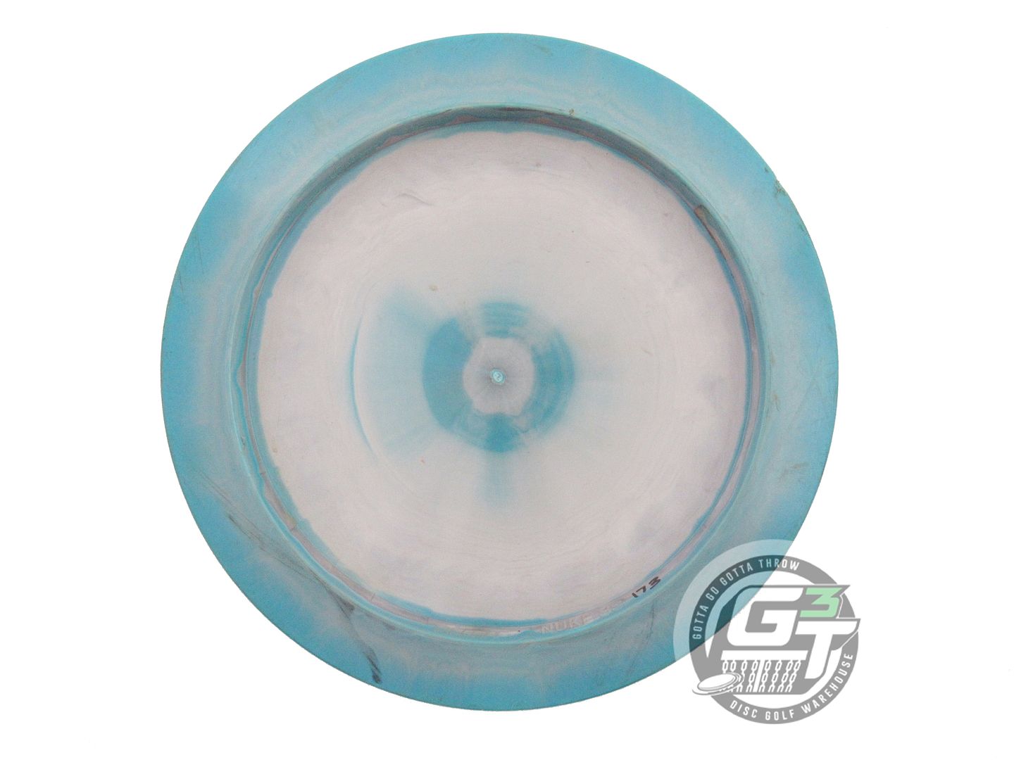 USED Discraft ESP Nuke SS 173g Teal-Pink Wonder Bread Distance Driver Golf Disc