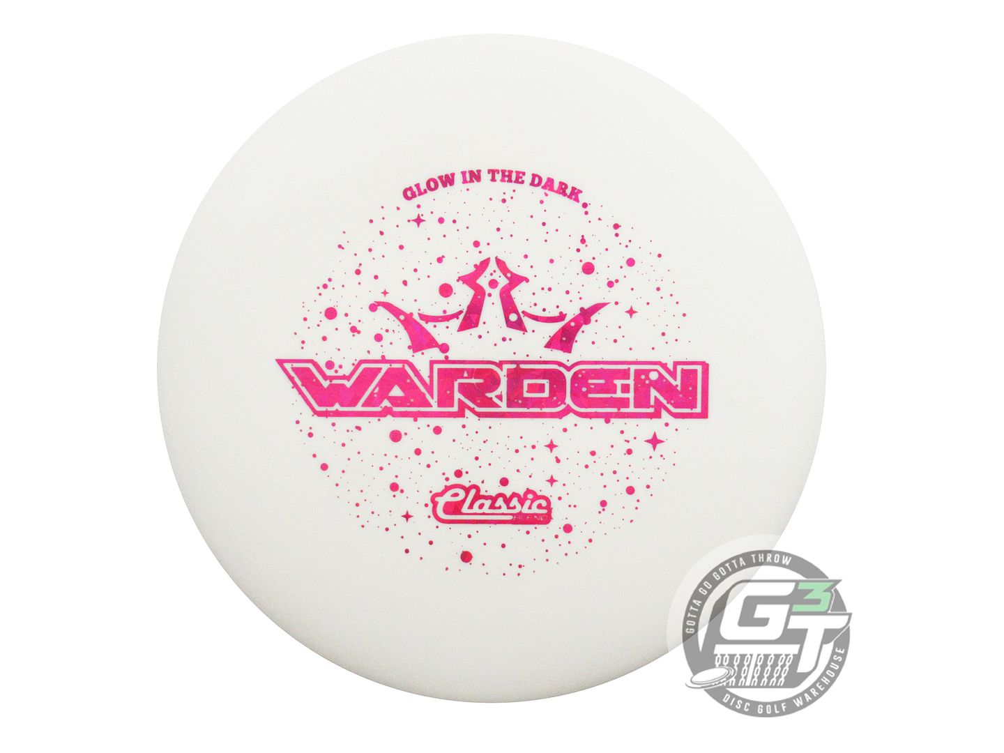 Dynamic Discs Limited Edition Stars Stamp Moonshine Glow Classic Blend Warden Putter Golf Disc (Individually Listed)
