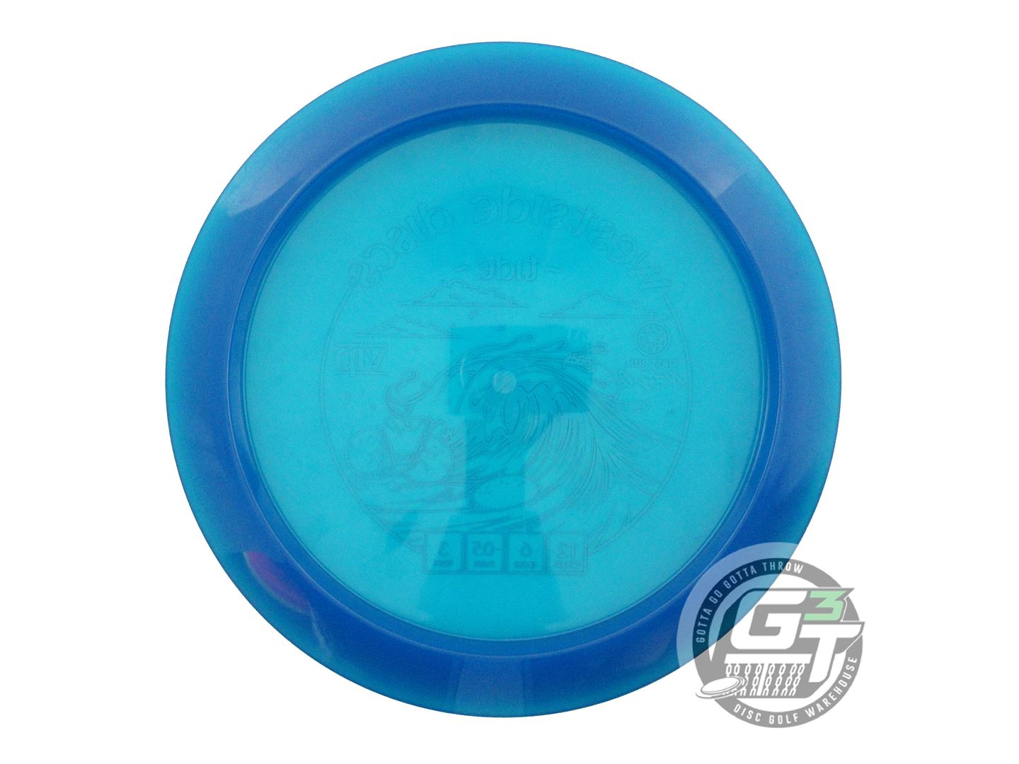 USED Westside Discs [ORUM] First Run VIP Tide 173g Blue Fairway Driver Golf Disc
