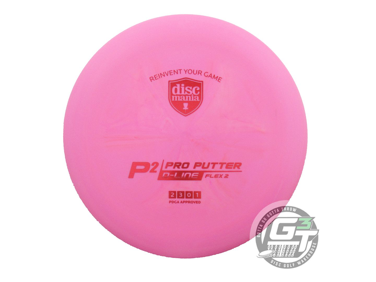 Discmania Originals D-Line Flex 2 P2 Pro Putter Golf Disc (Individually Listed)