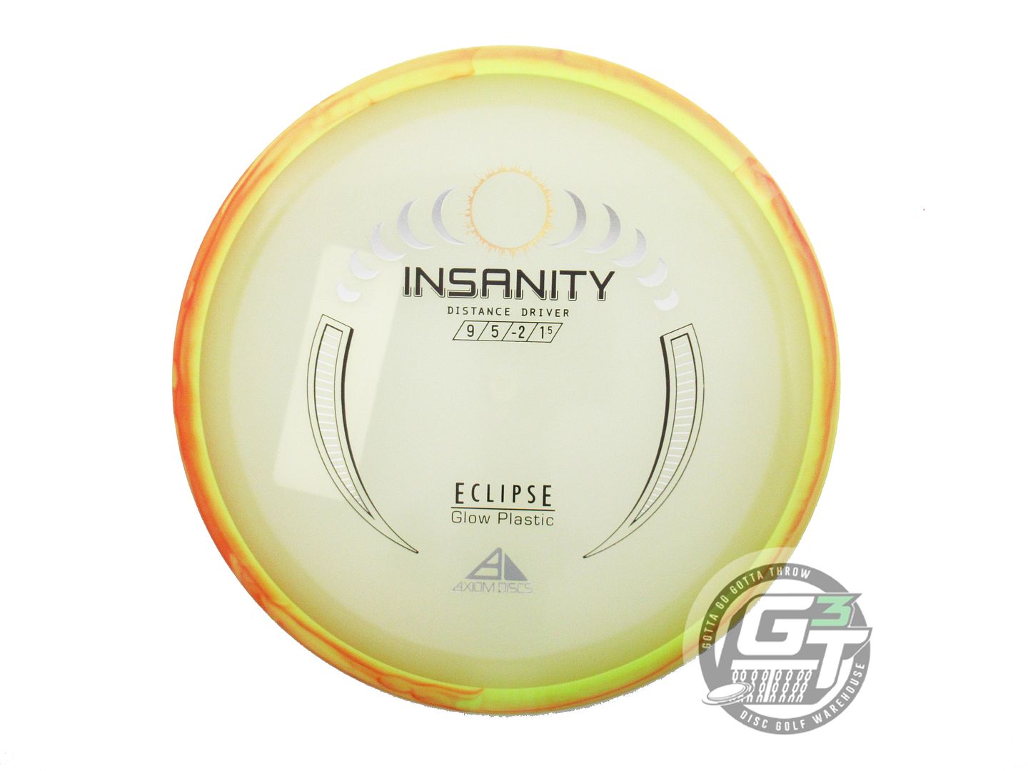 Axiom Eclipse 2.0 Glow Proton Insanity Distance Driver Golf Disc (Individually Listed)