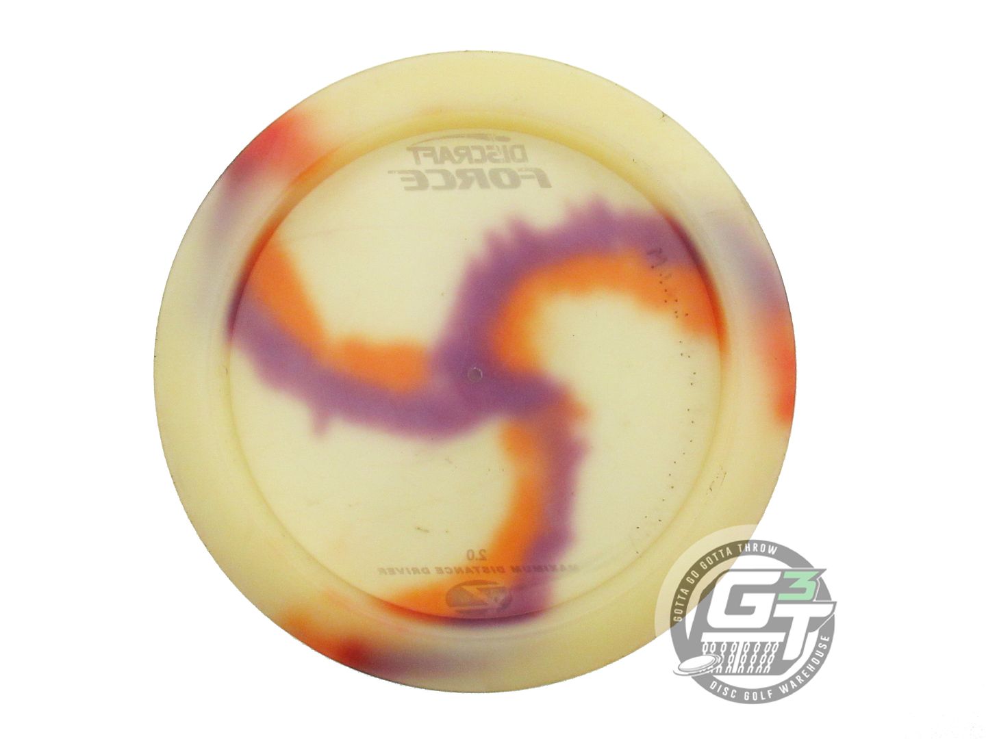 USED Discraft FlyDye Z Force 171g Pinwheel Distance Driver Golf Disc