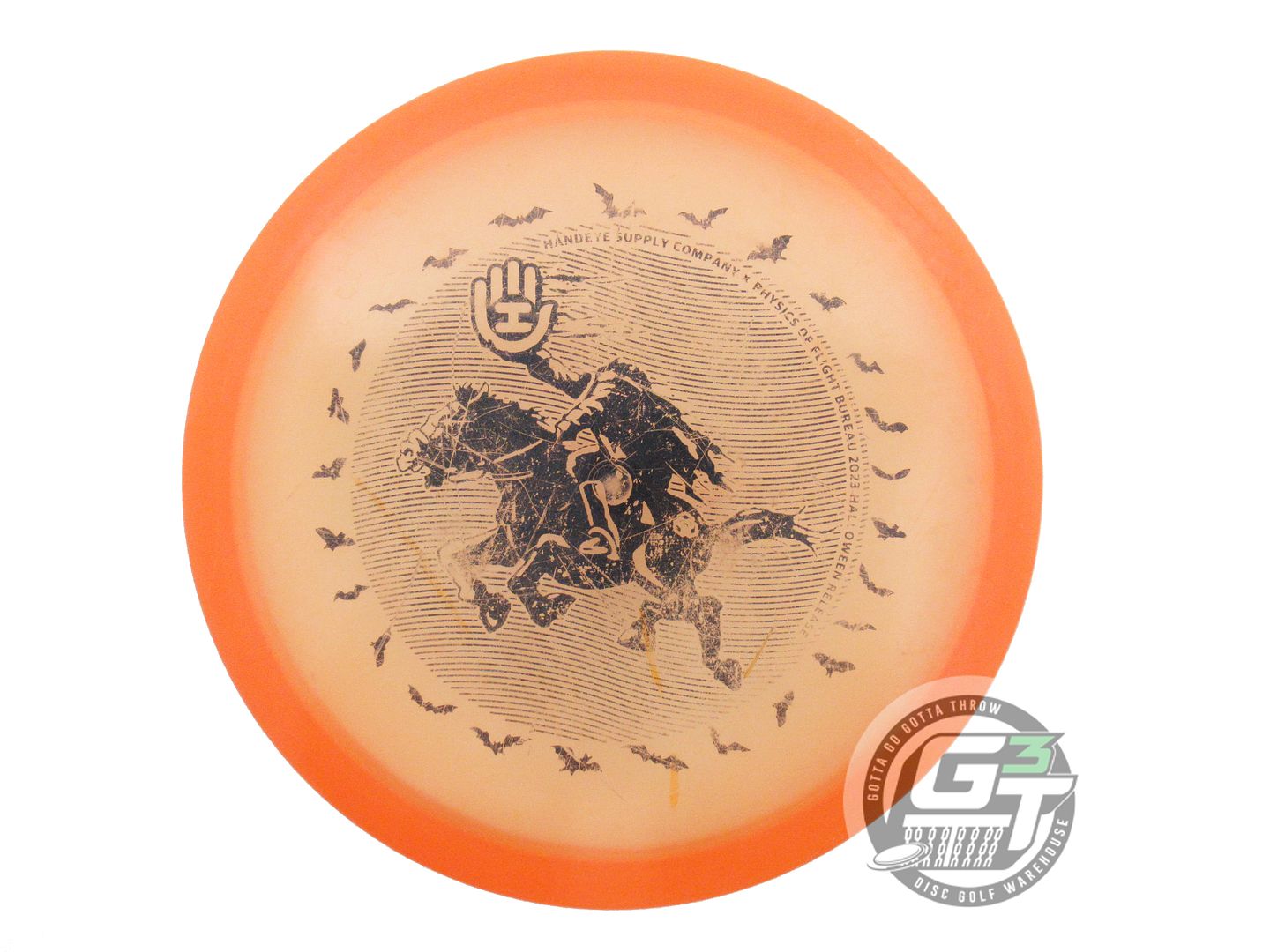 USED Westside Discs HANDEYE HALLOWEEN VIP Tursas 177g Orange Midrange Golf Disc