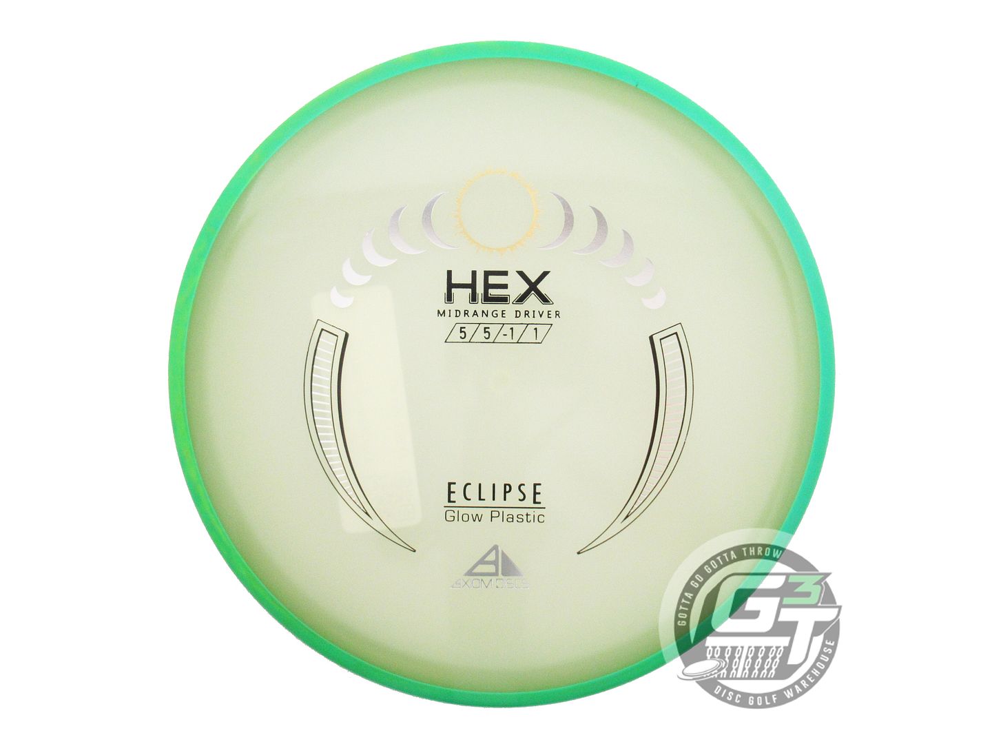 Axiom Eclipse 2.0 Glow Proton Hex Midrange Golf Disc (Individually Listed)