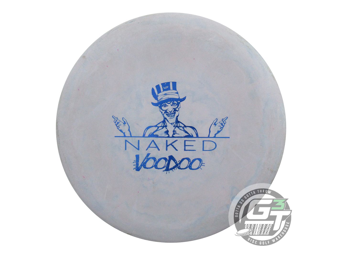 USED Gateway Naked Voodoo 174g Lilac Blue Foil Putter Golf Disc