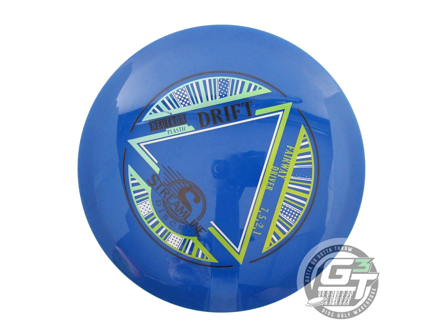 USED Streamline Discs Neutron Drift 174g Blue Distance Driver Golf Disc