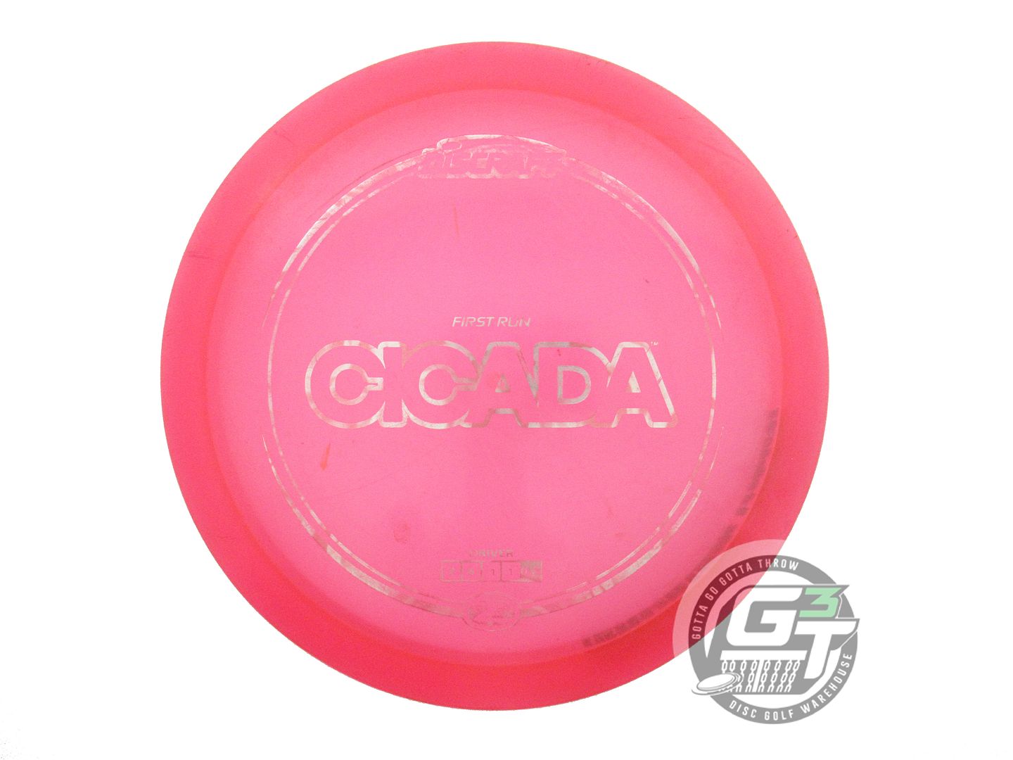 USED Discraft FIRST RUN Z Cicada 169g Pink Rose Foil Fairway Driver Golf Disc