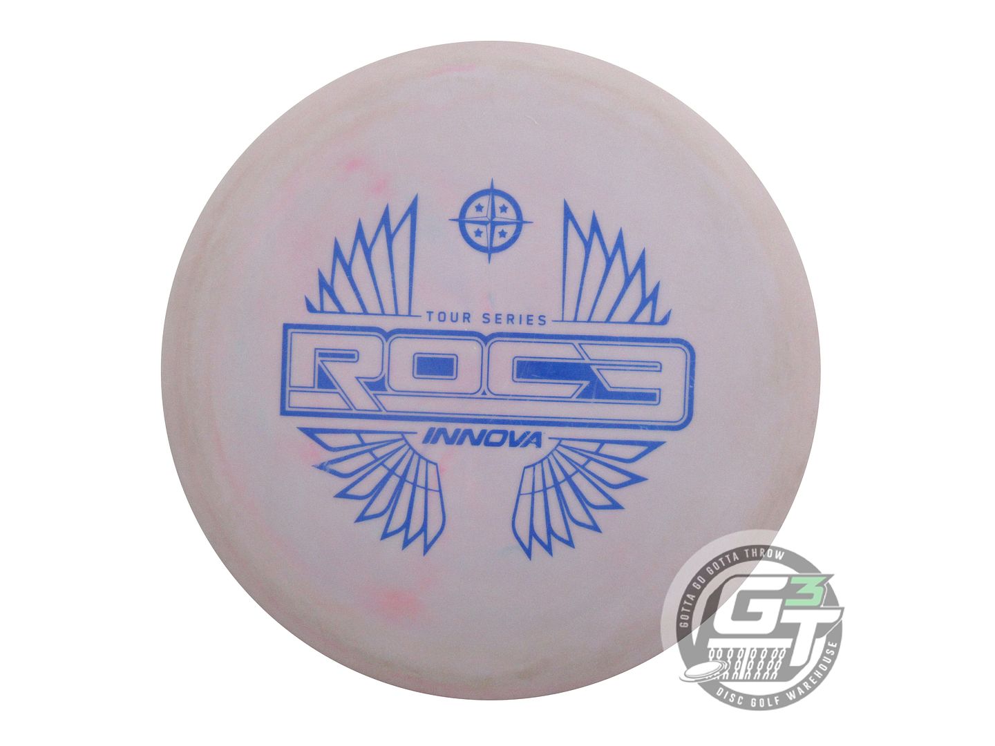 USED Innova [TOUR SERIES] Glow Pro Roc3 180g Lilac Blue Stamp Midrange Disc