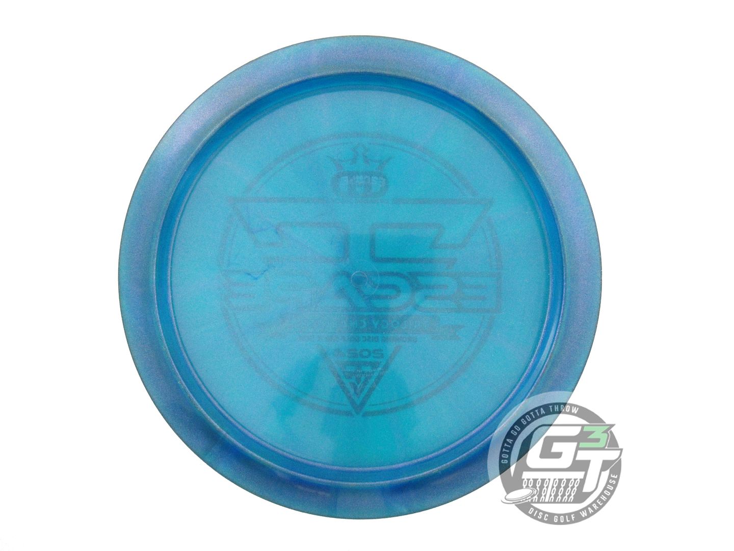USED Dynamic Discs [TRILOGY] Glimmer Lucid Ice Escape 172g Blue Driver Golf Disc