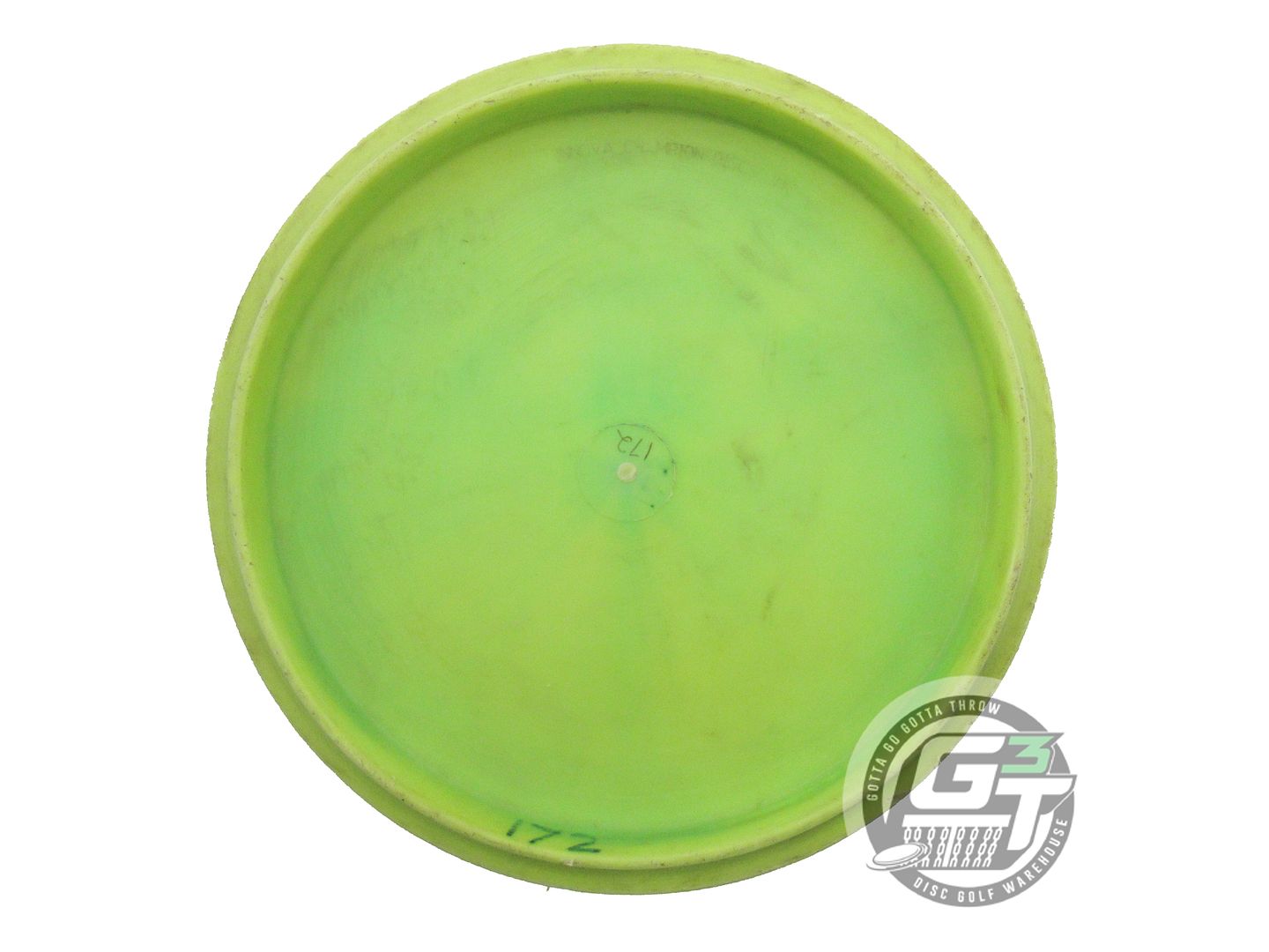 USED Innova R-Pro Roc 172g Lime Wiped Stamp Midrange Golf Disc