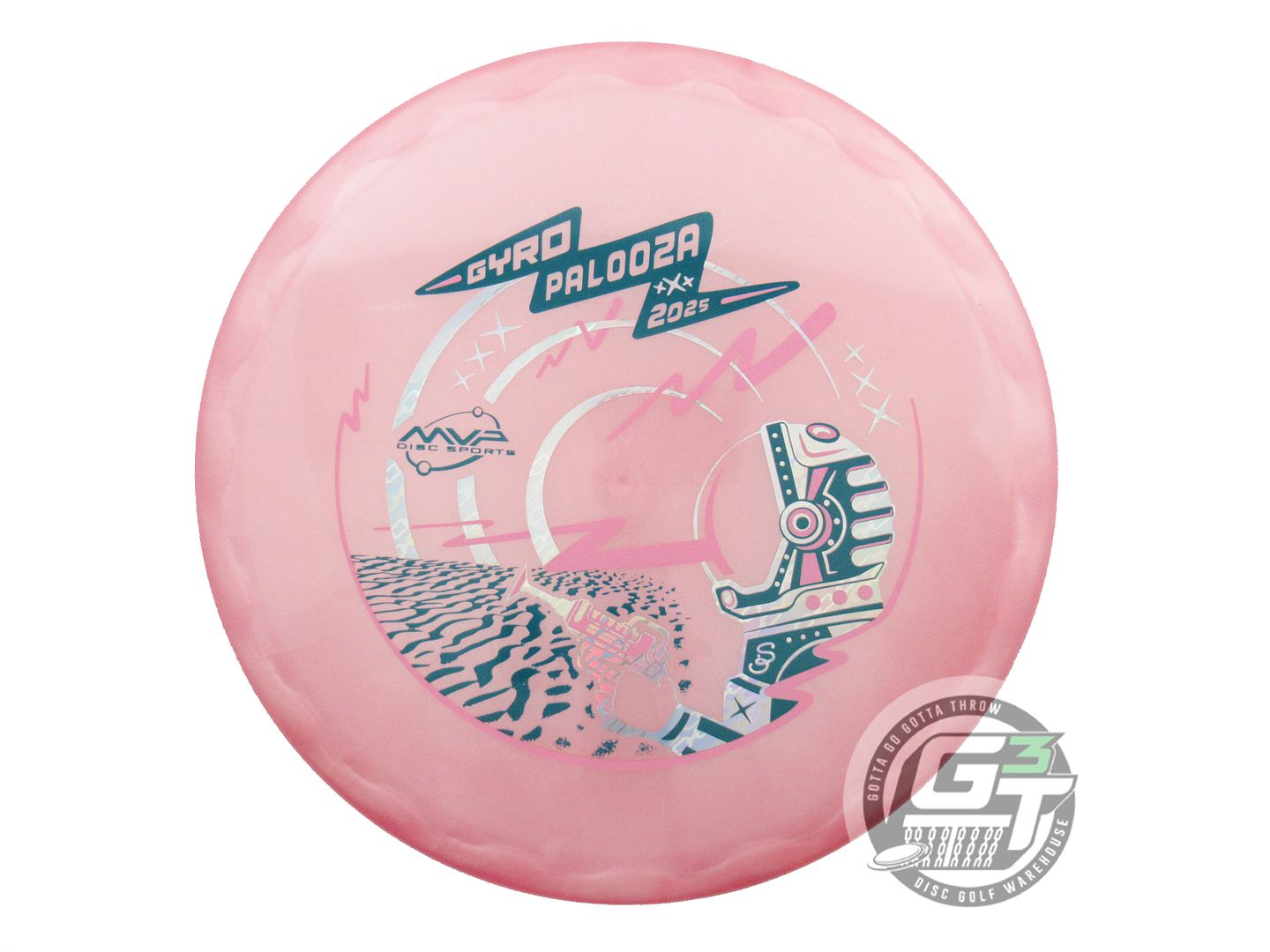 NOS Streamline Discs [GYROPALOOZA] Plasma Echo 177g Pink Midrange Golf Disc