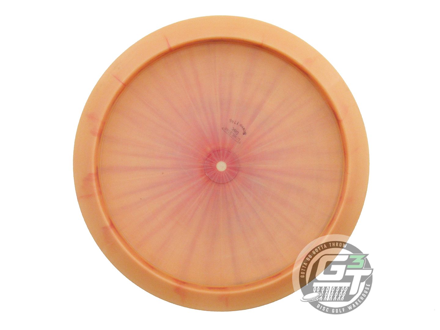 USED Lone Star Bravo Mockingbird 174g Peach Gold Foil Fairway Driver Golf Disc