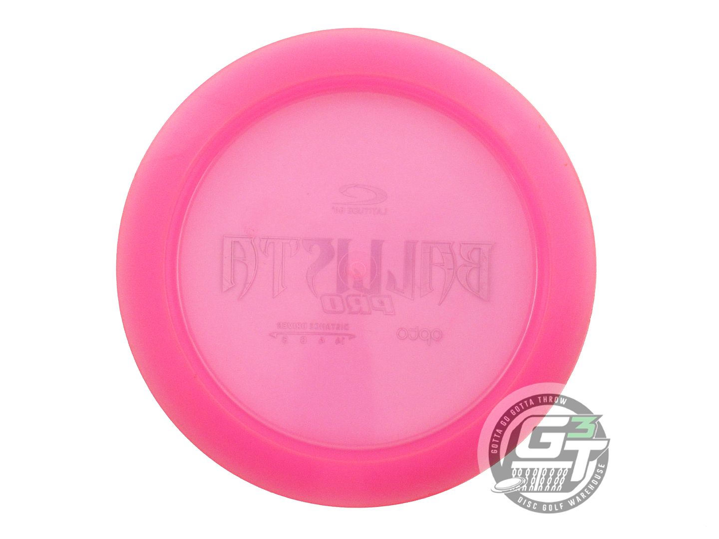 USED Latitude 64 Opto Ballista Pro 172g Pink Teal Foil Distance Driver Golf Disc