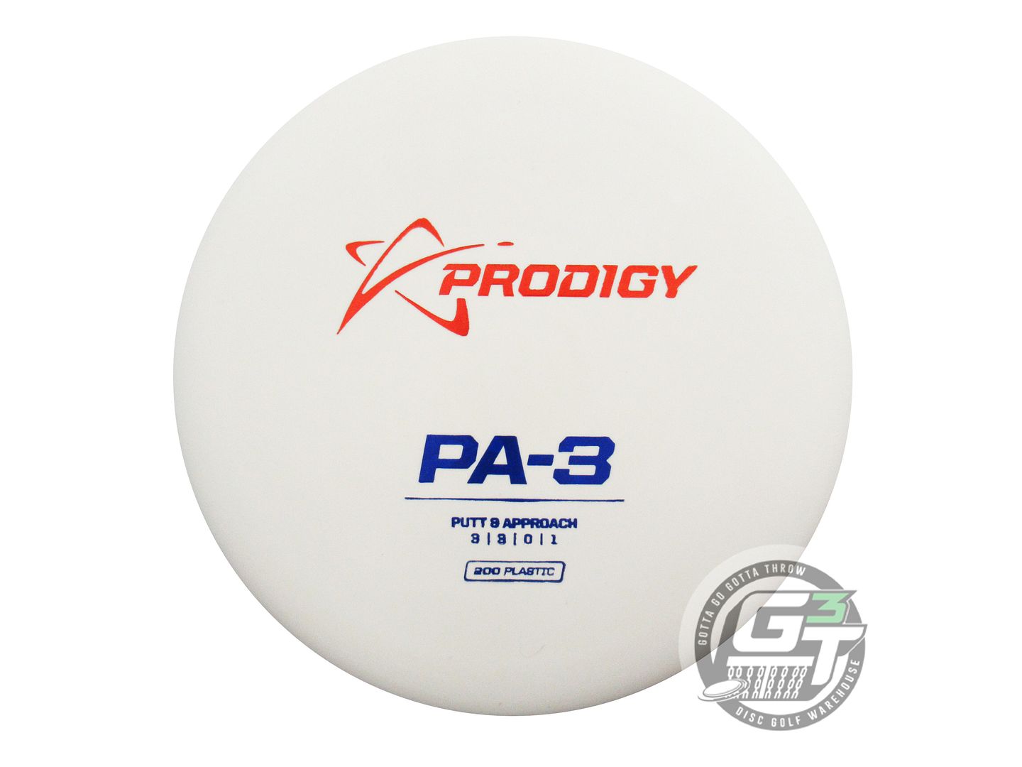 Prodigy 200 Series PA3 Putter Golf Disc (Individually Listed)