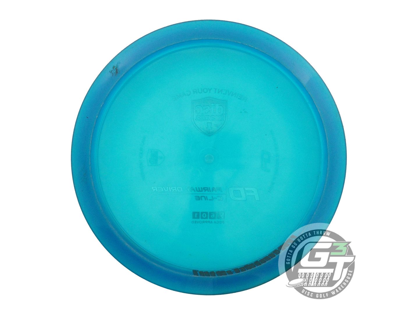 USED DiscMania C-Line FD 175g Blue Silver Foil Fairway Driver Golf Disc