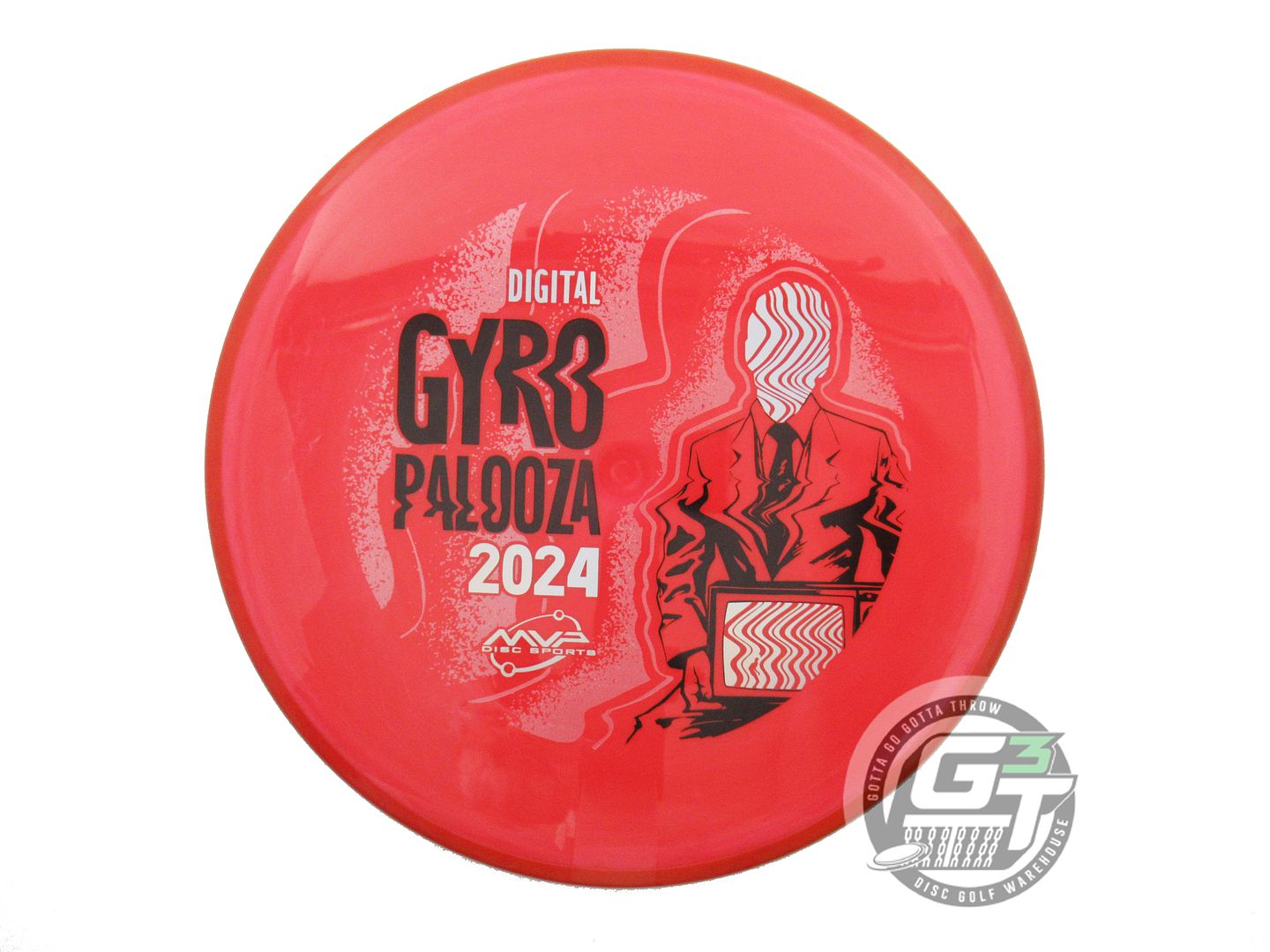 NOS Axiom Discs [GYROPALOOZA] Neutron Balance 178g Red Orange Rim Midrange Disc