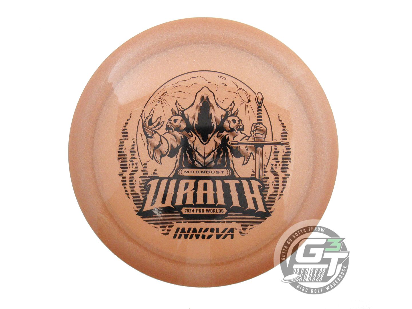 USED Innova [PDGA] Moondust Champion Wraith 175g Copper Driver Golf Disc